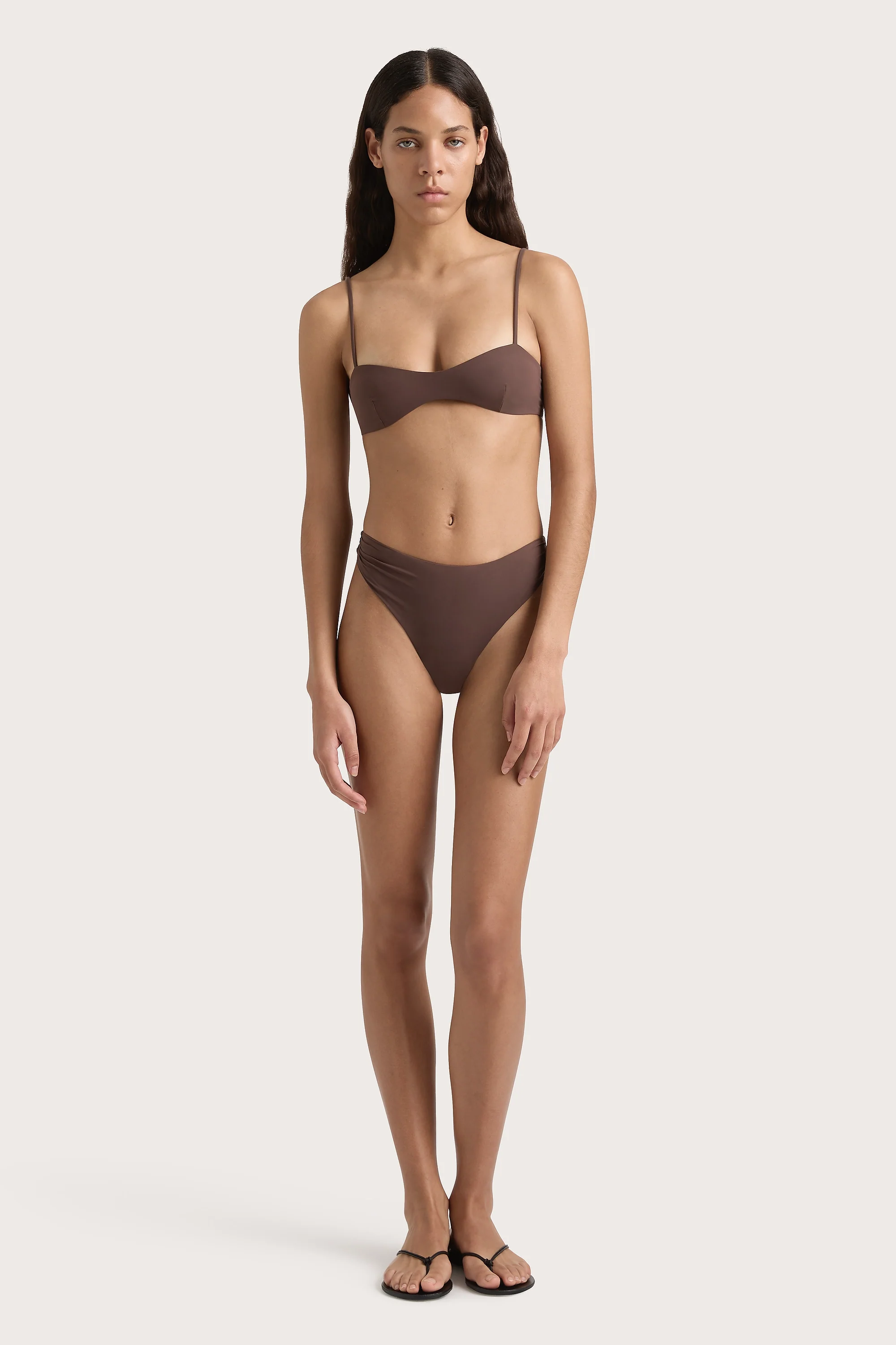 Evora Bikini Top Bistre - Final Sale