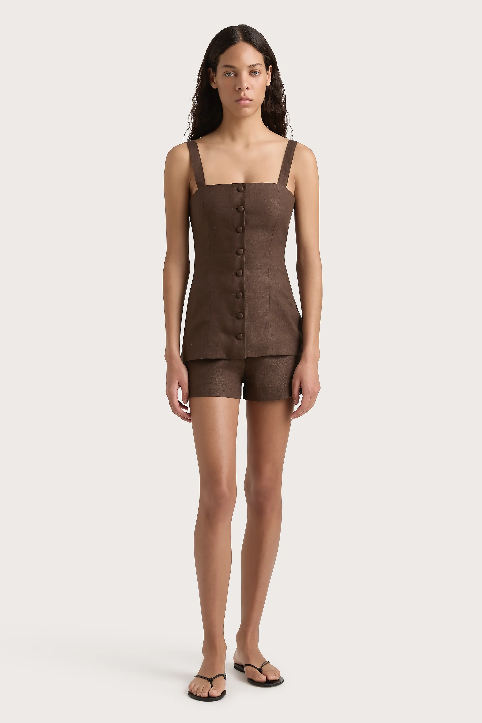 Corbiere Vest Bistre - Final Sale