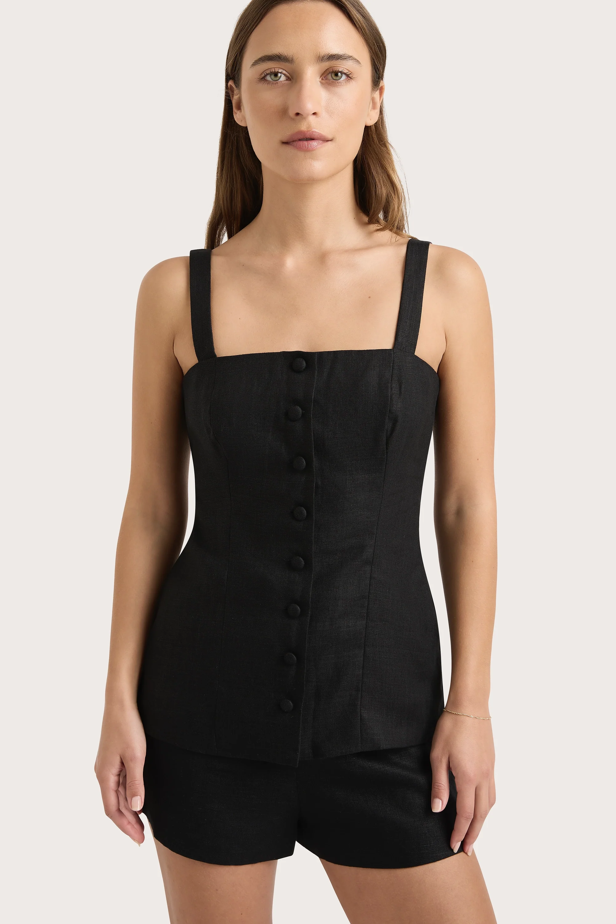 Corbiere Vest Black - Final Sale