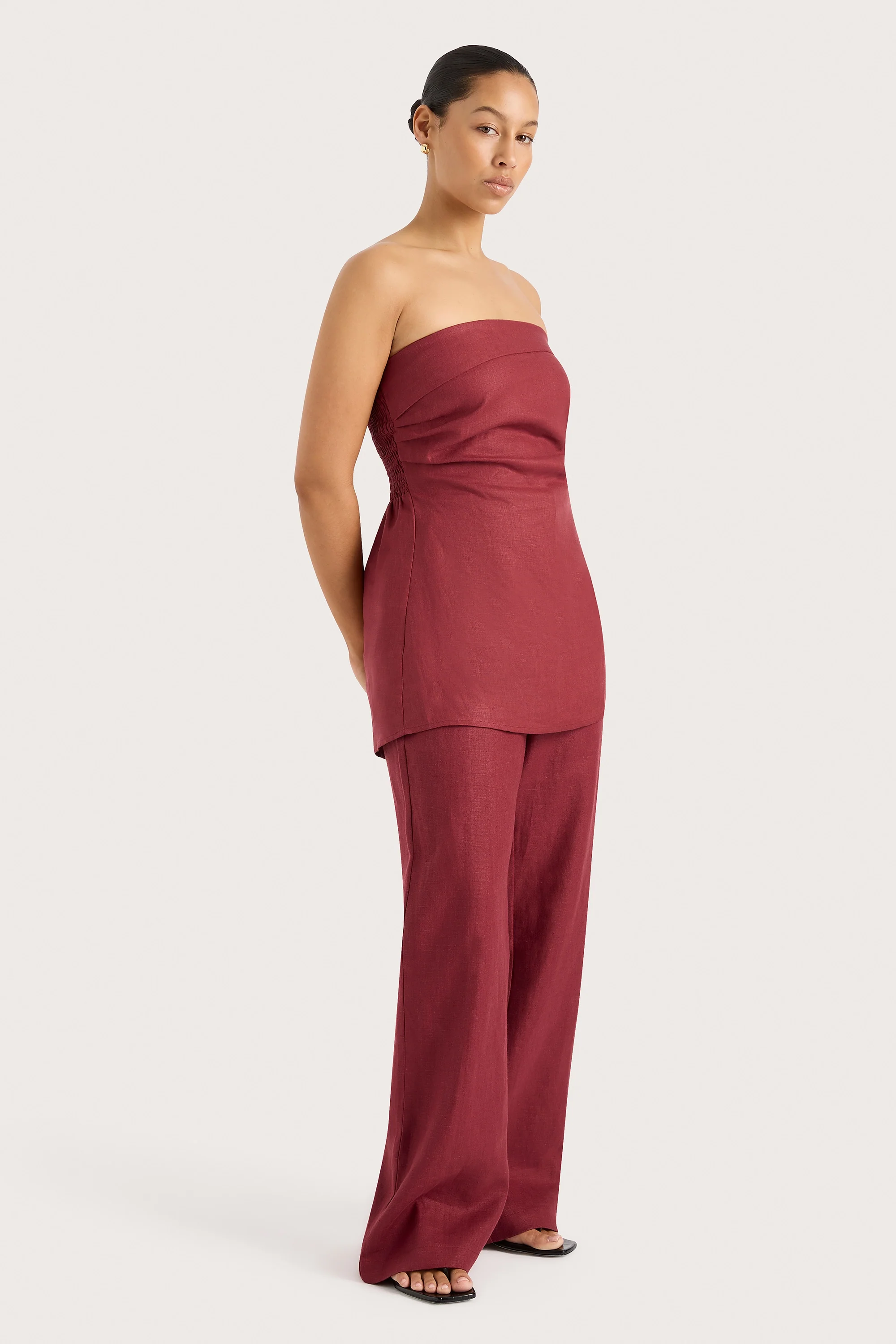 Lulea Pant Wine - Final Sale