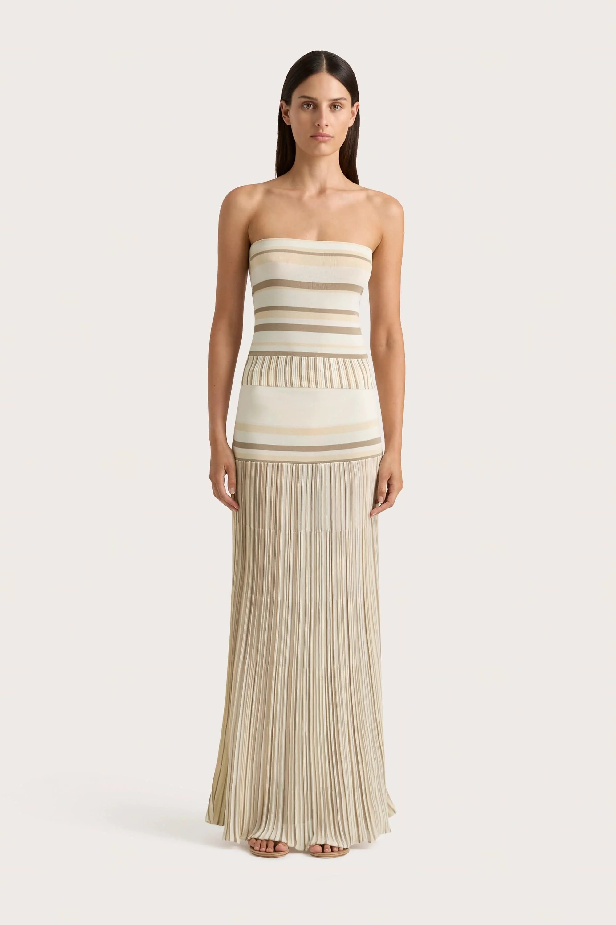 Citara Strapless Top White - Final Sale