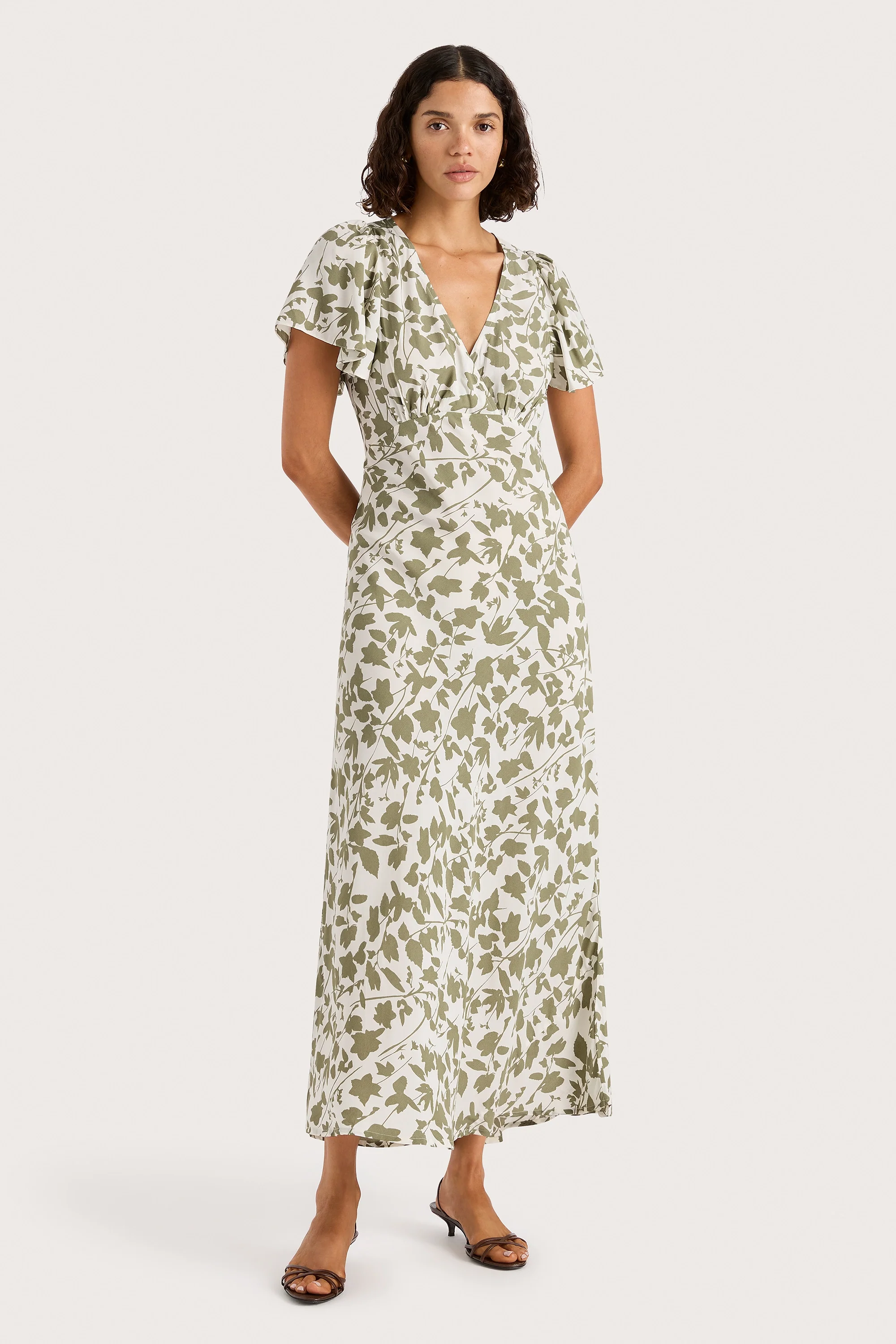 Boda Midi Dress Poplar Sage - Final Sale
