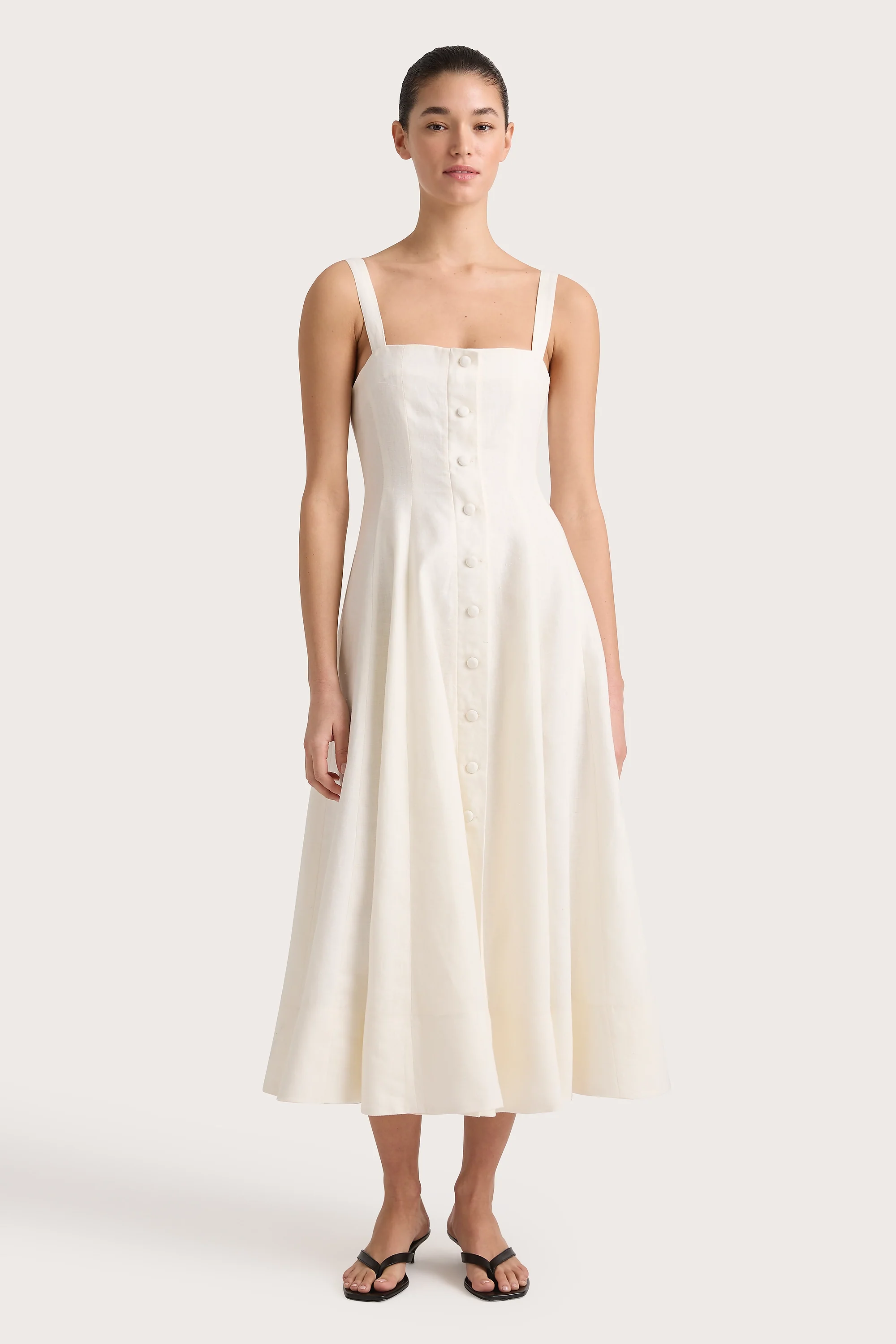 Corbiere Dress White - Final Sale
