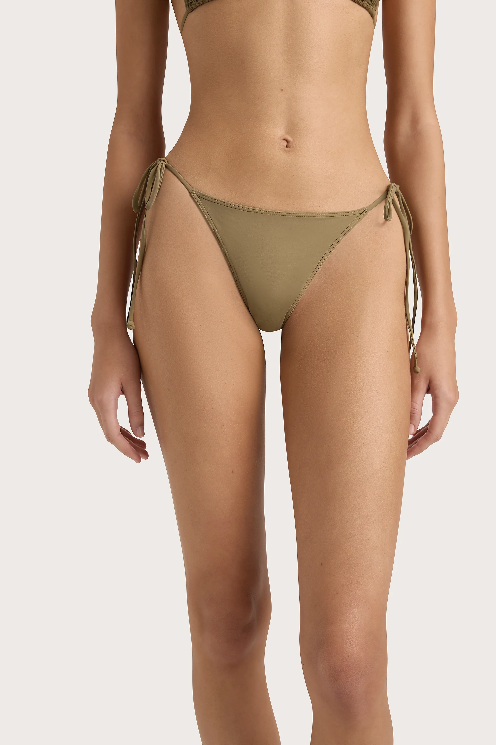 Leo Bikini Bottom Khaki - Final Sale