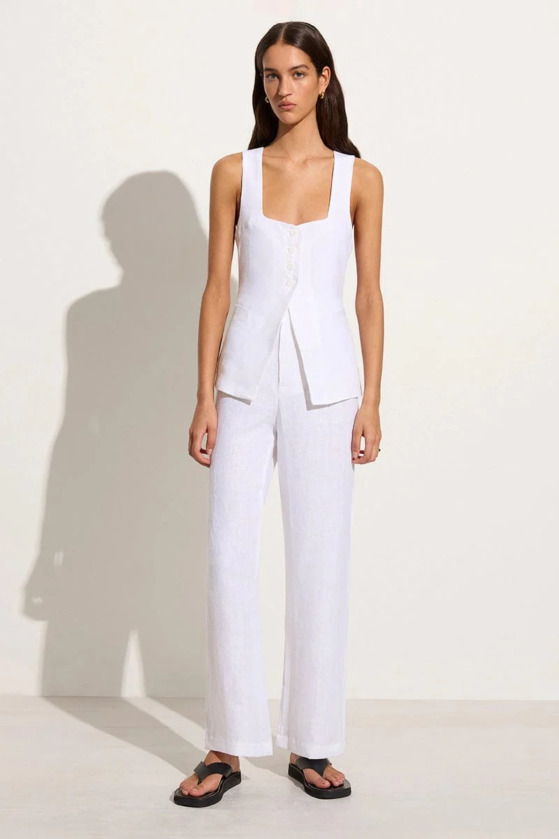 Isotta Pant White - Final Sale