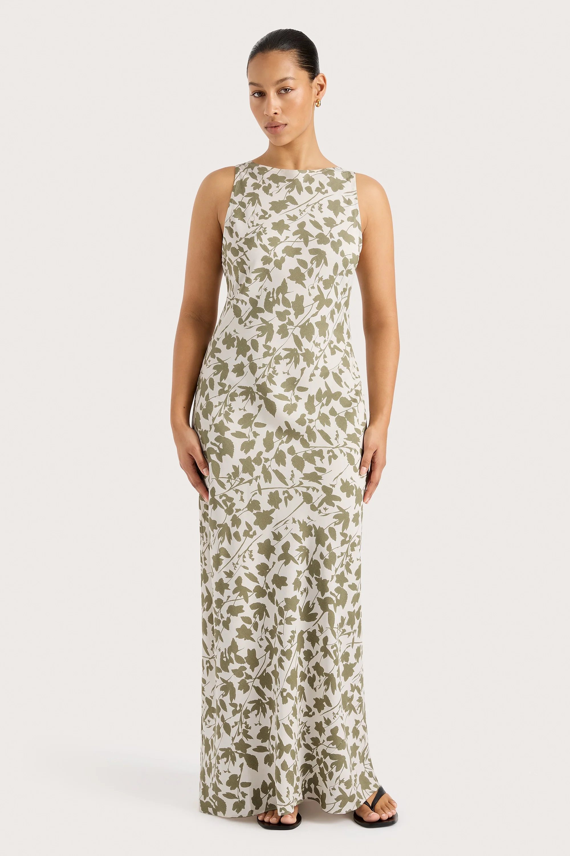 Silya Maxi Dress Poplar Sage - Final Sale