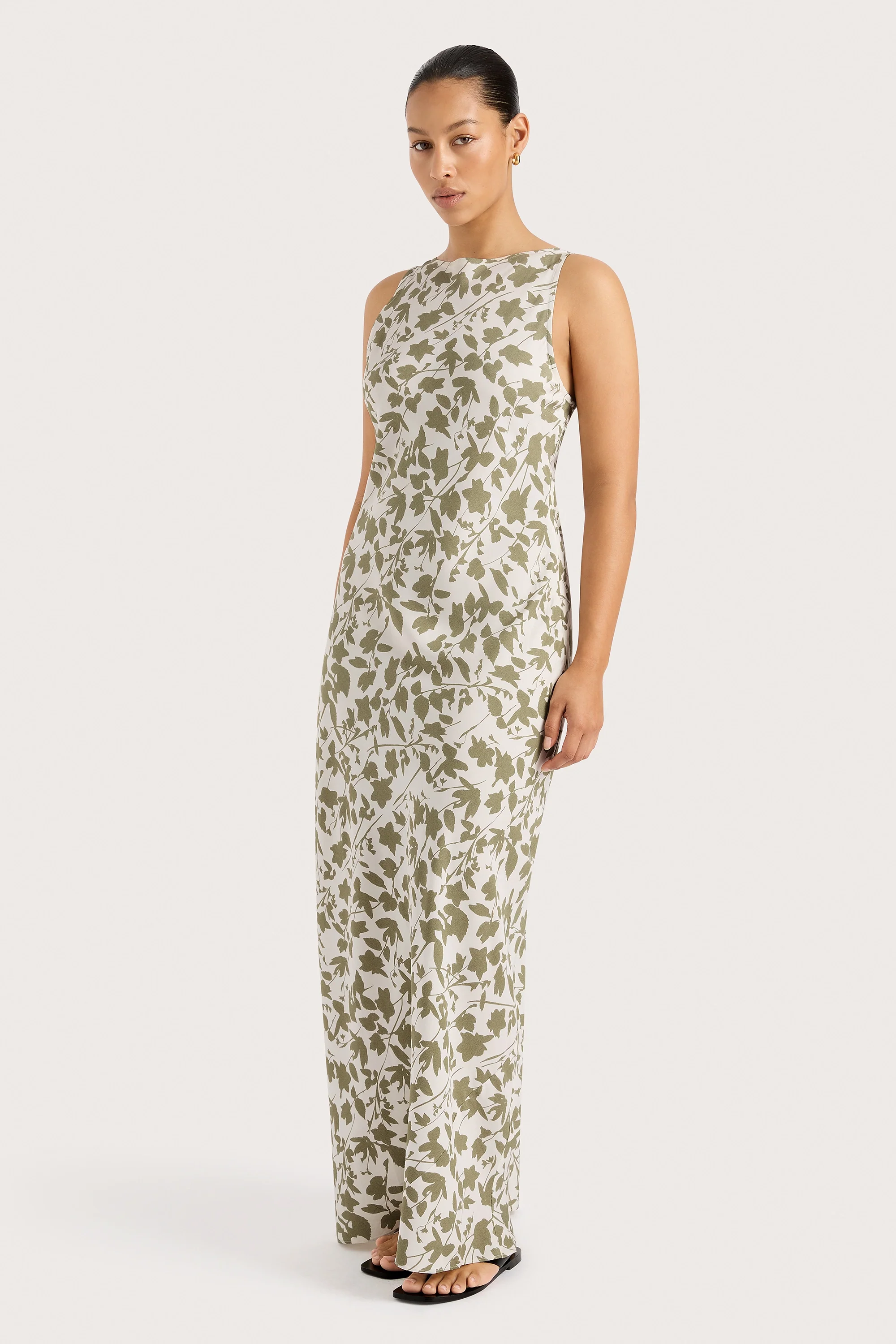 Silya Maxi Dress Poplar Sage - Final Sale