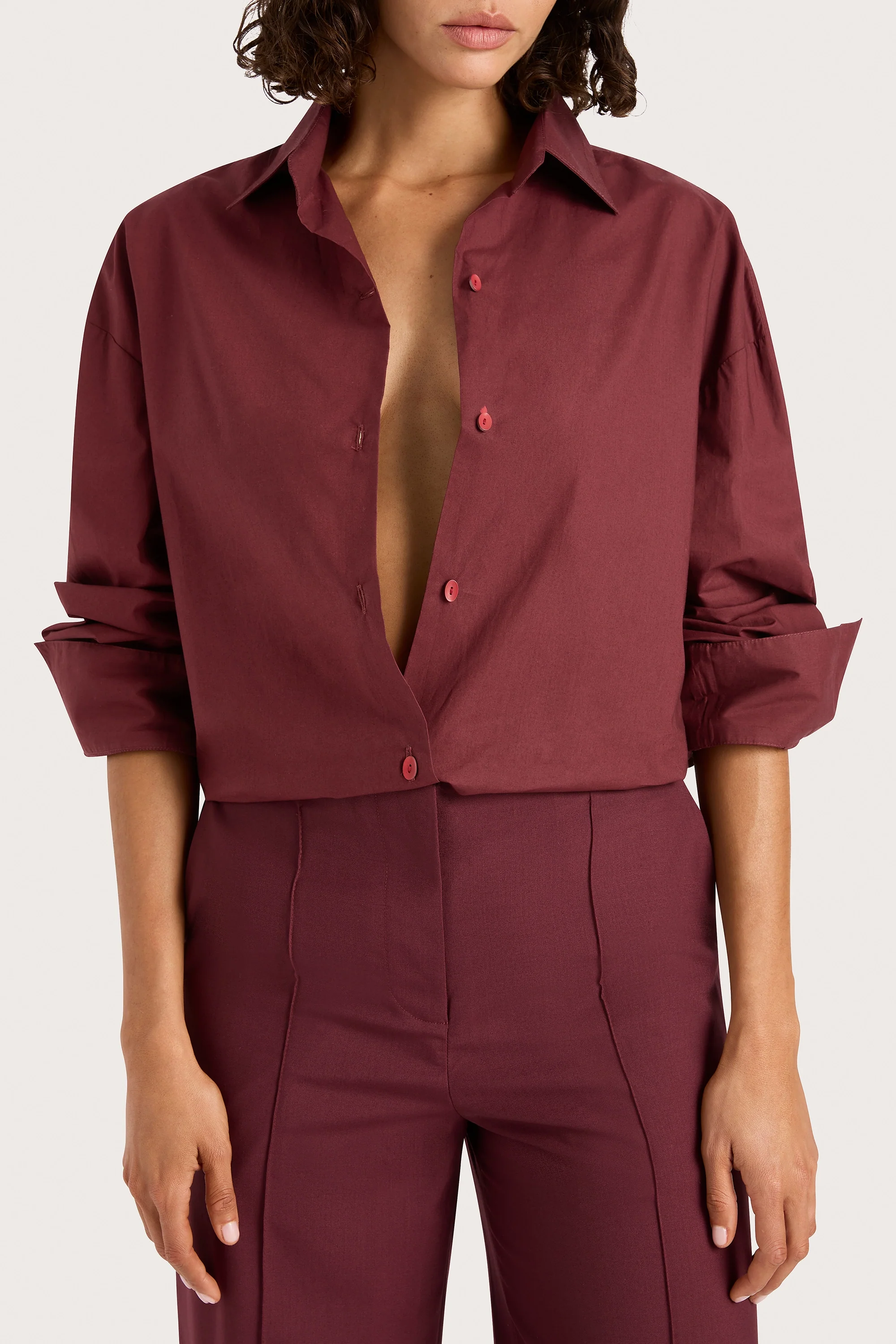 Vieste Shirt Bordeaux - Final Sale
