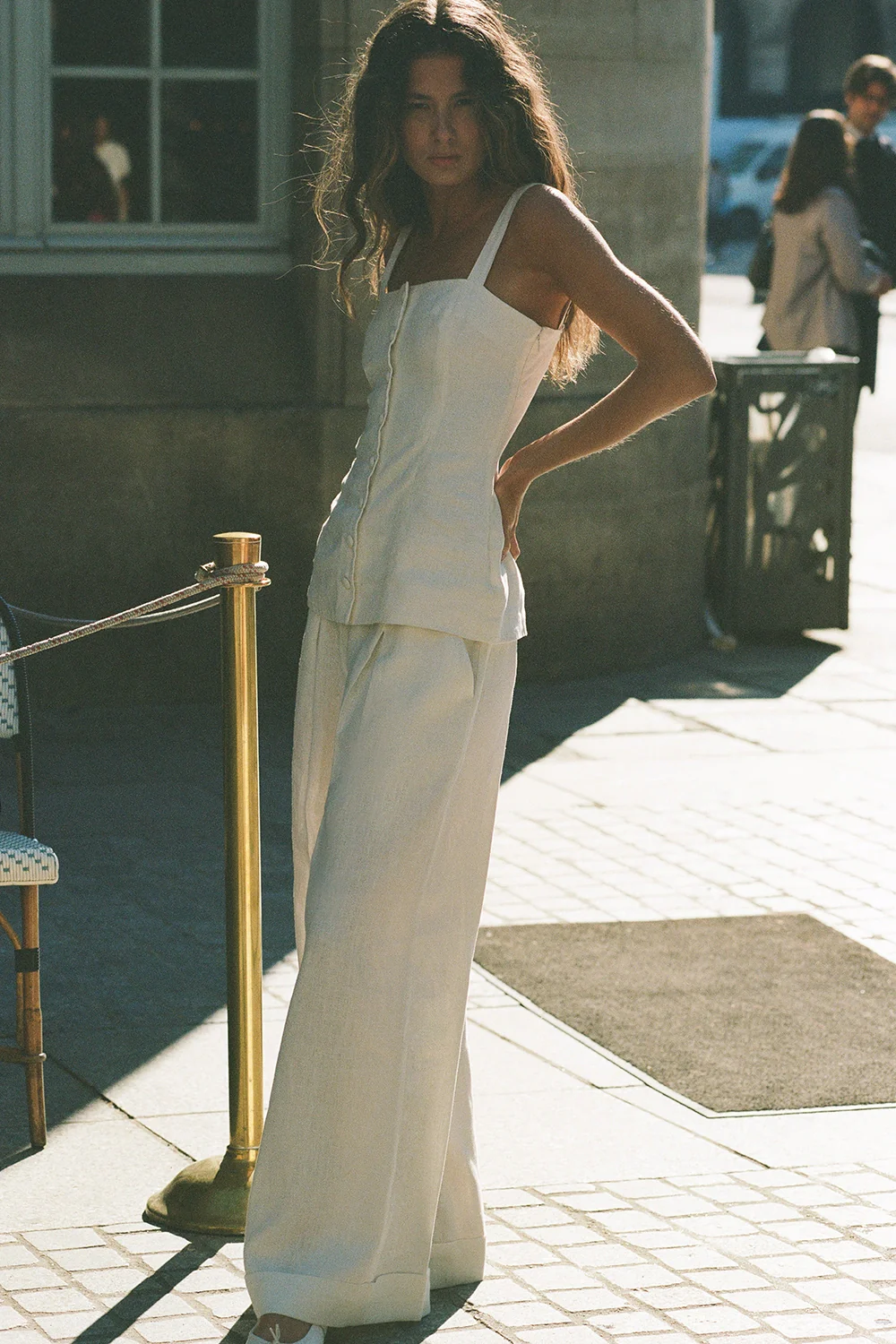 Clove Trouser White - Final Sale
