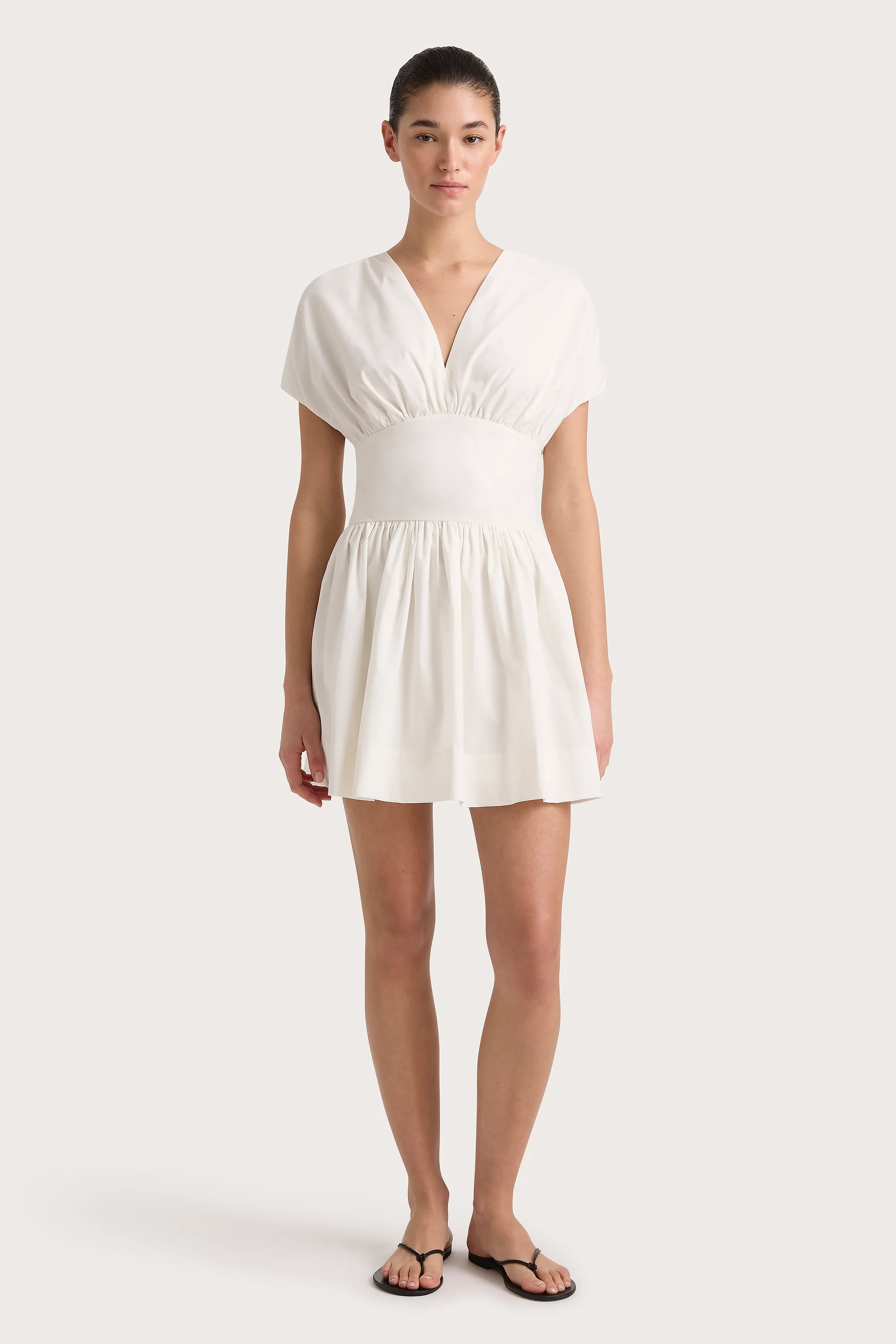 Auve Mini Dress White - Final Sale
