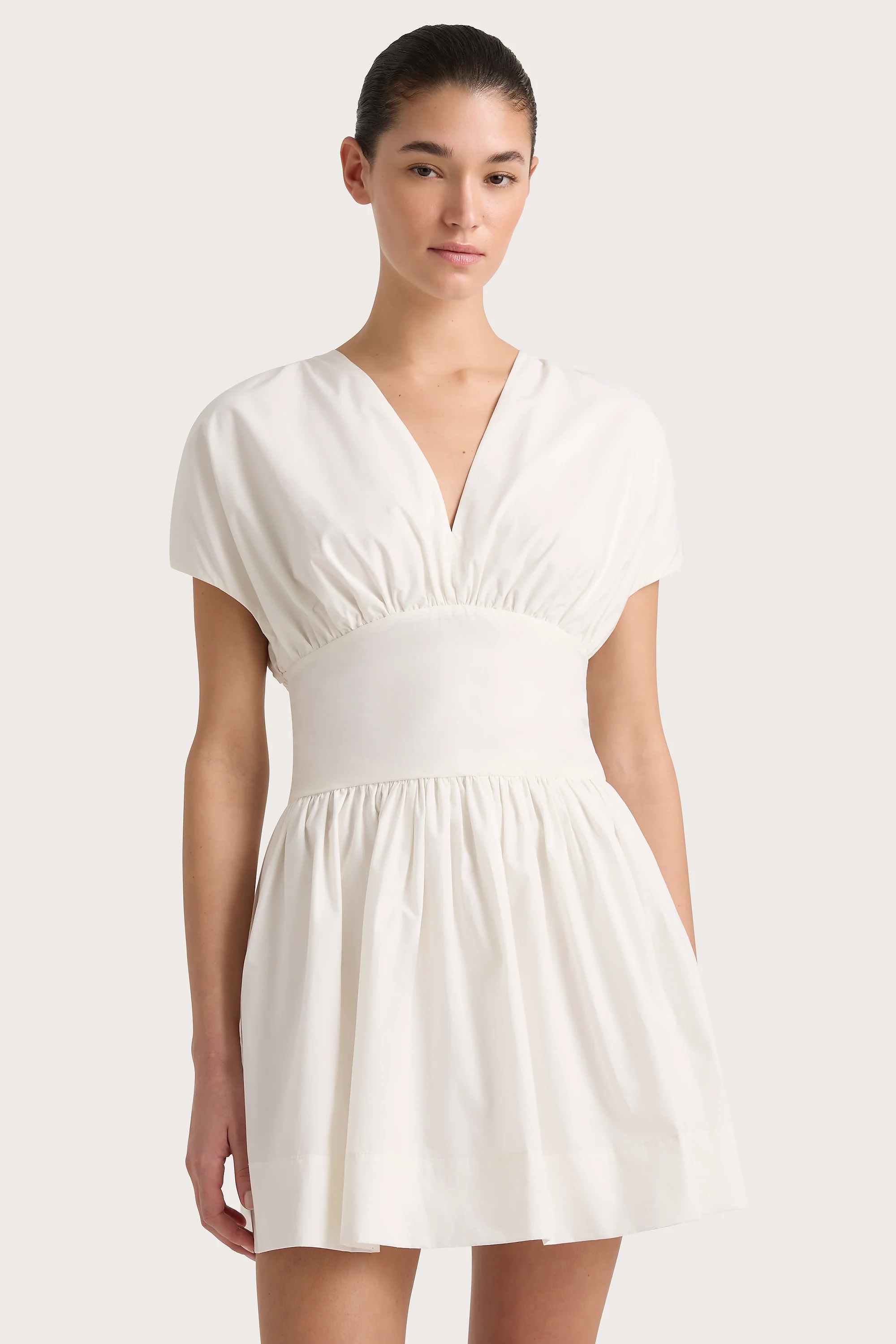 Auve Mini Dress White - Final Sale
