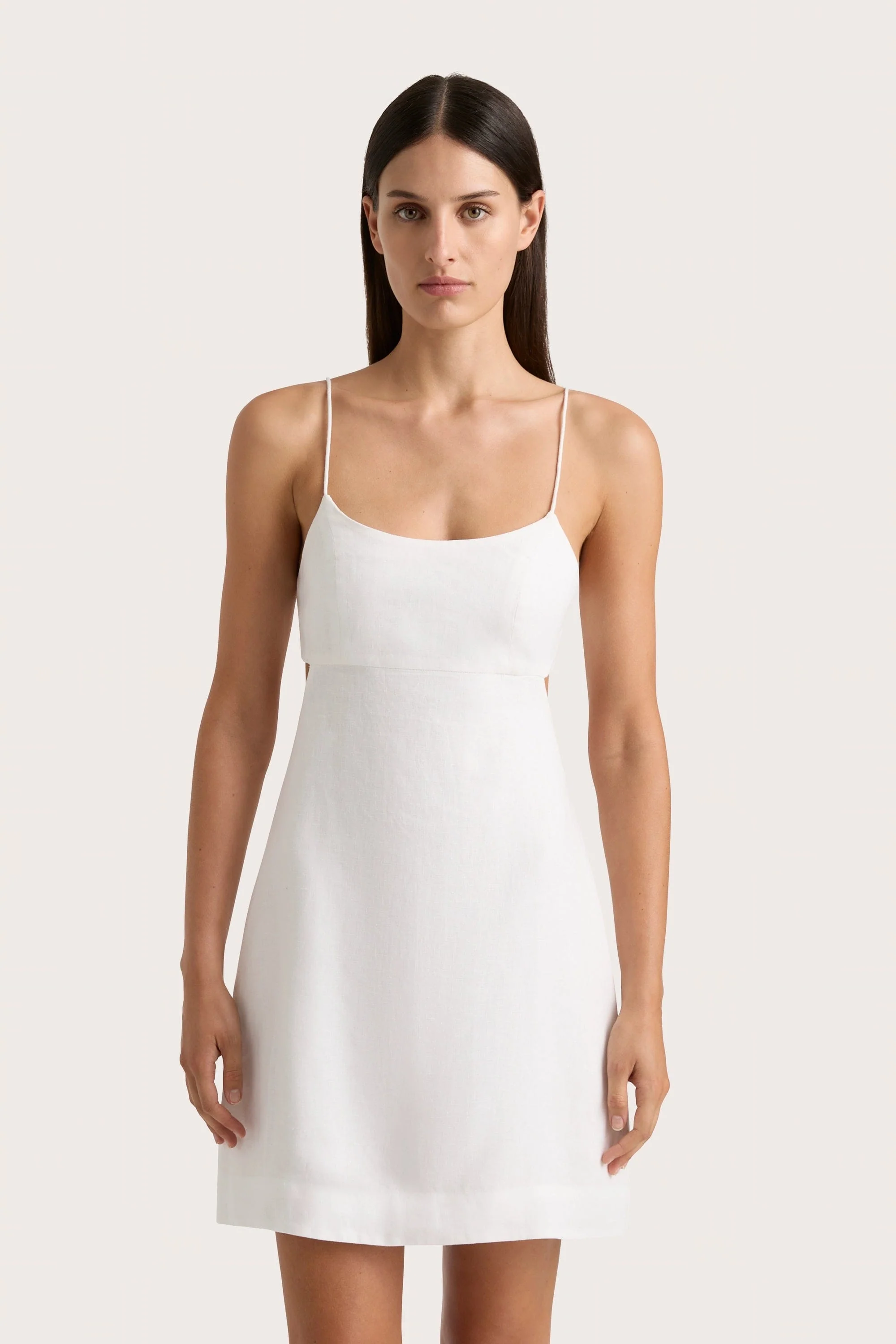 Antibes Mini Dress White - Final Sale