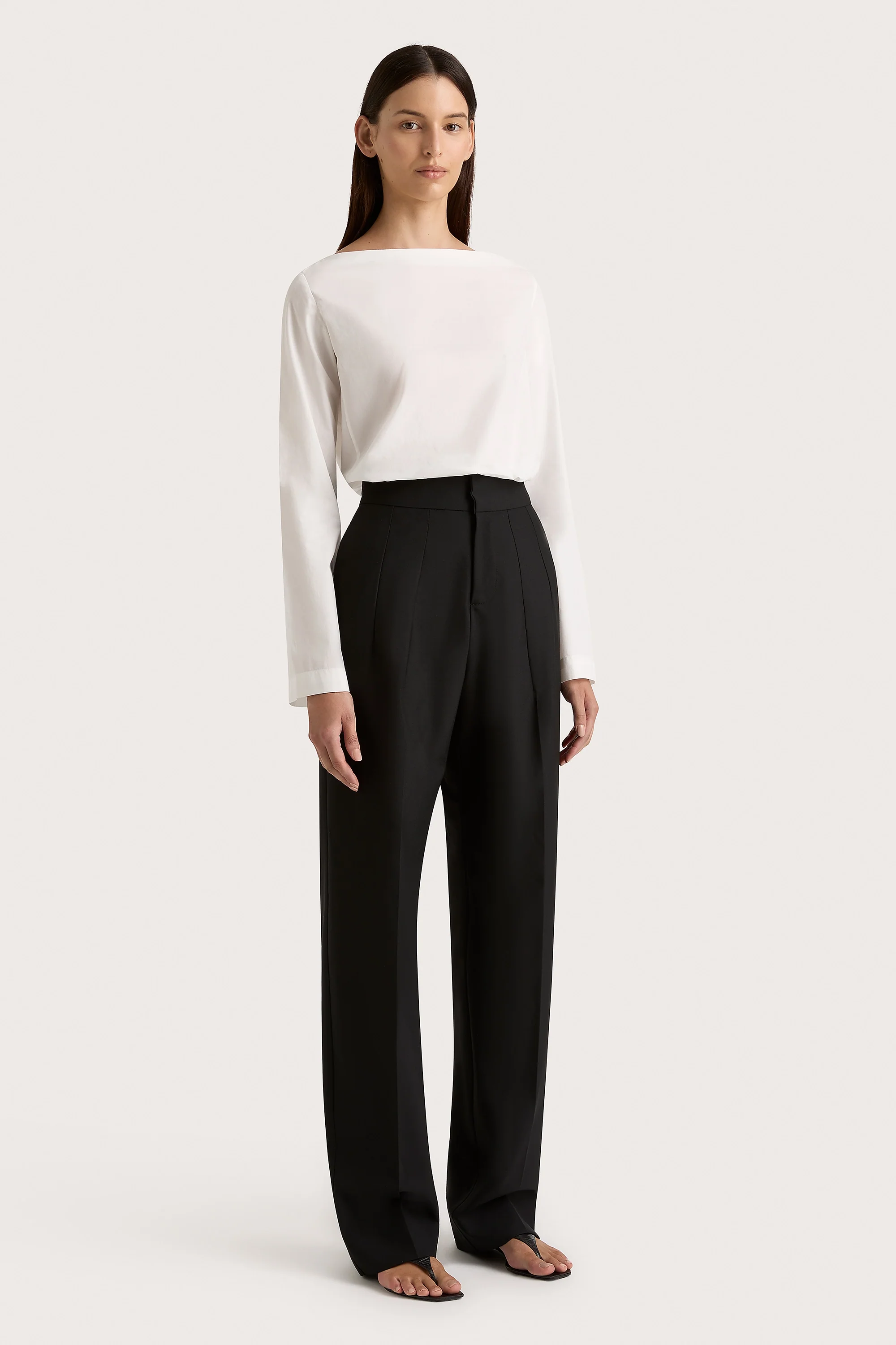 Aleza Top White - Final Sale