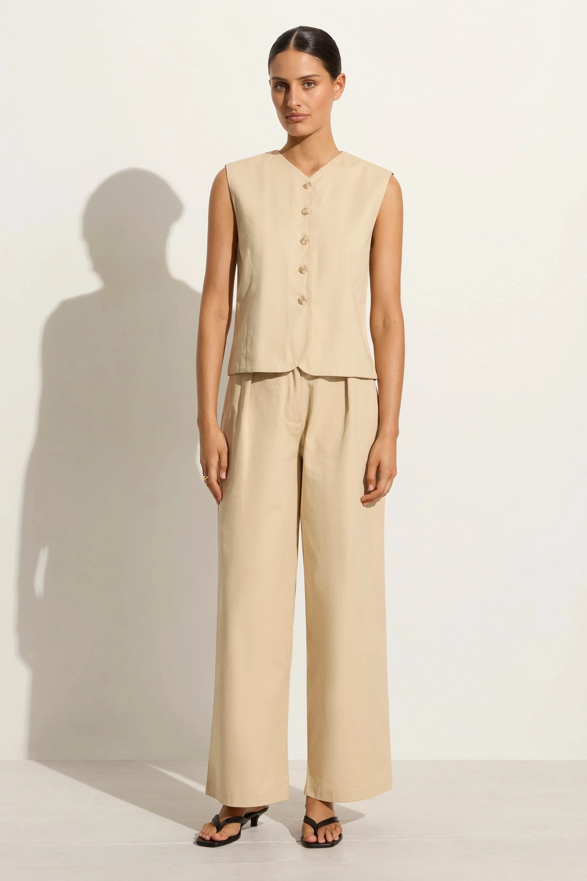 Udine Pant Bleached Sand - Final Sale