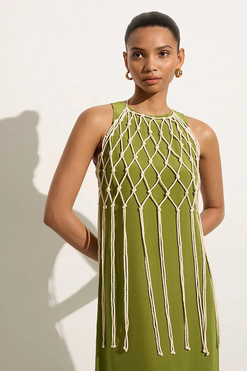 Nelas Macrame Top Off-White - Final Sale