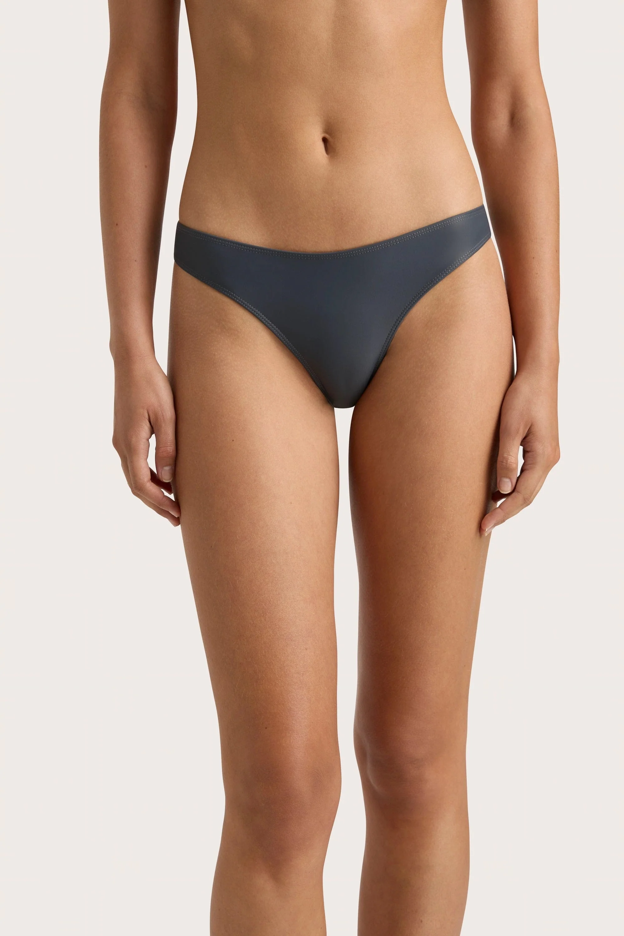 Bebe Bikini Bottom Charred Navy - Final Sale