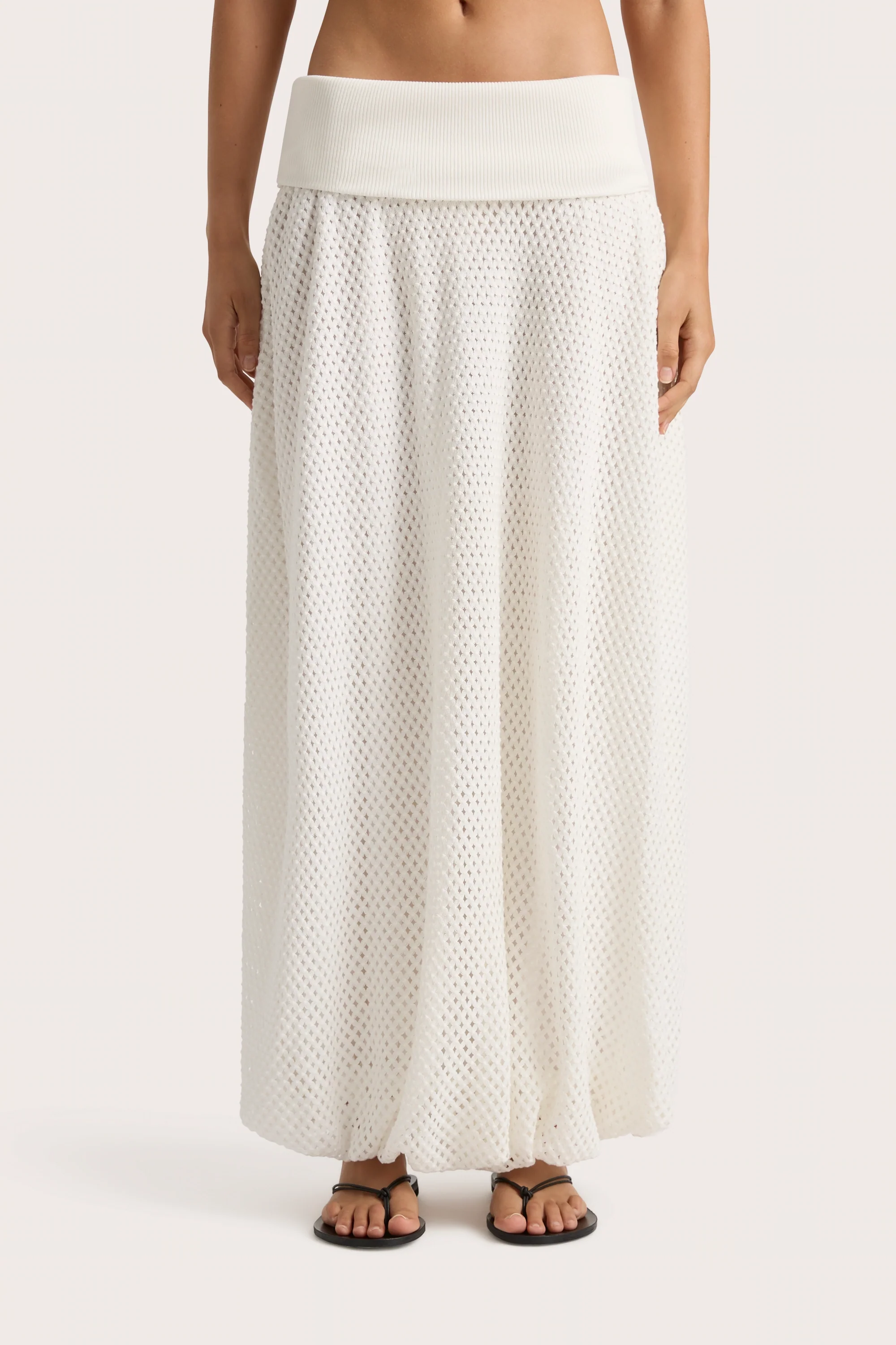 Ciele Maxi Skirt Azalea White - Final Sale