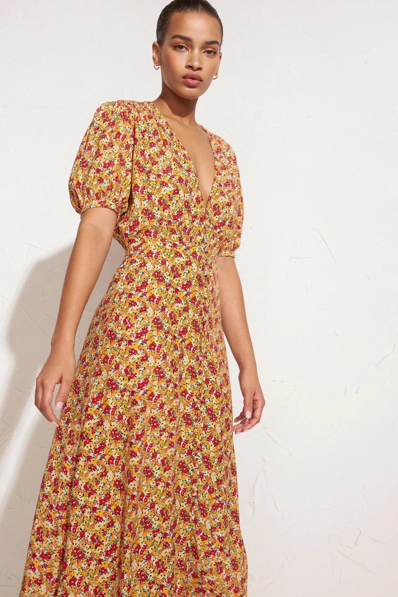 Bellavista Midi Dress La Gomera Floral Print - Final Sale