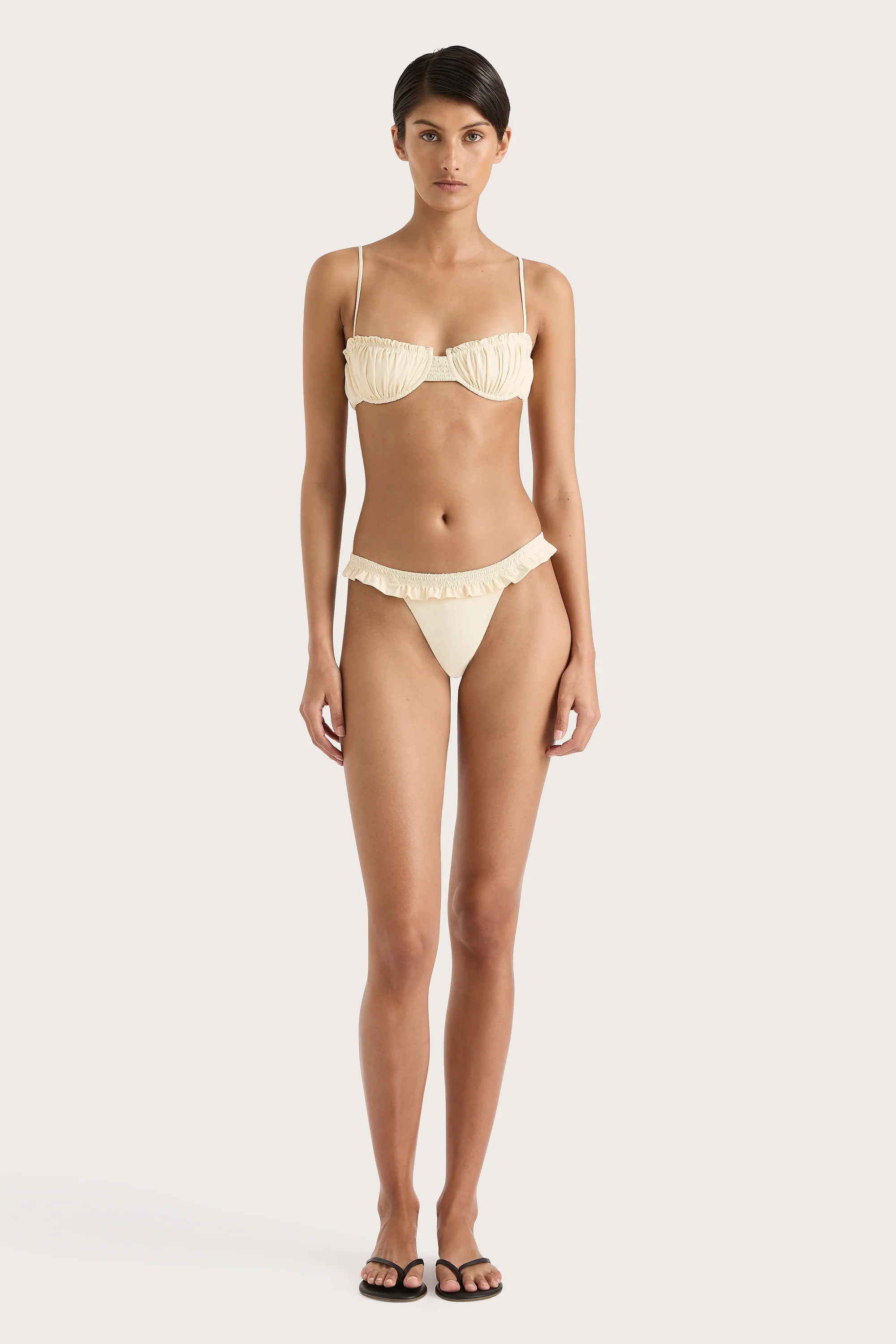 Esterel Bikini Top Butter