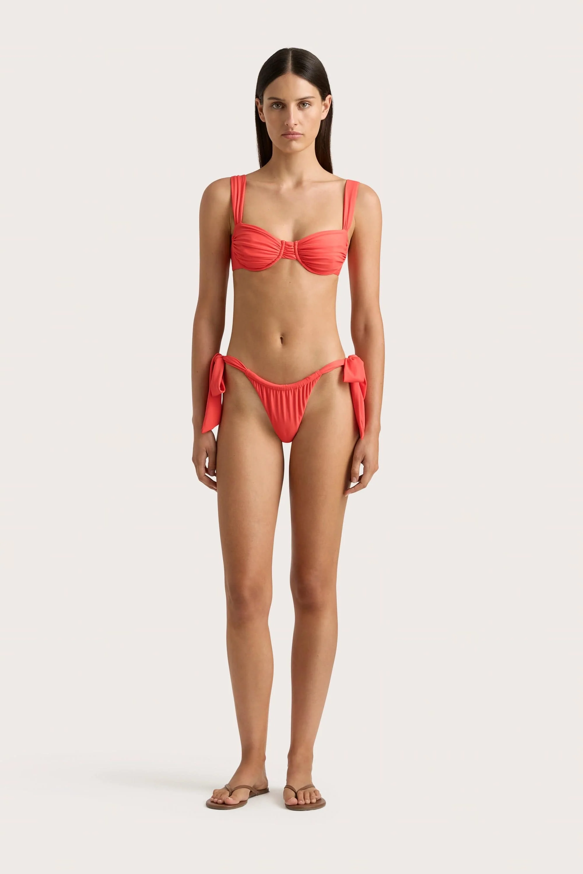 Costa Bikini Bottom Vermillion - Final Sale