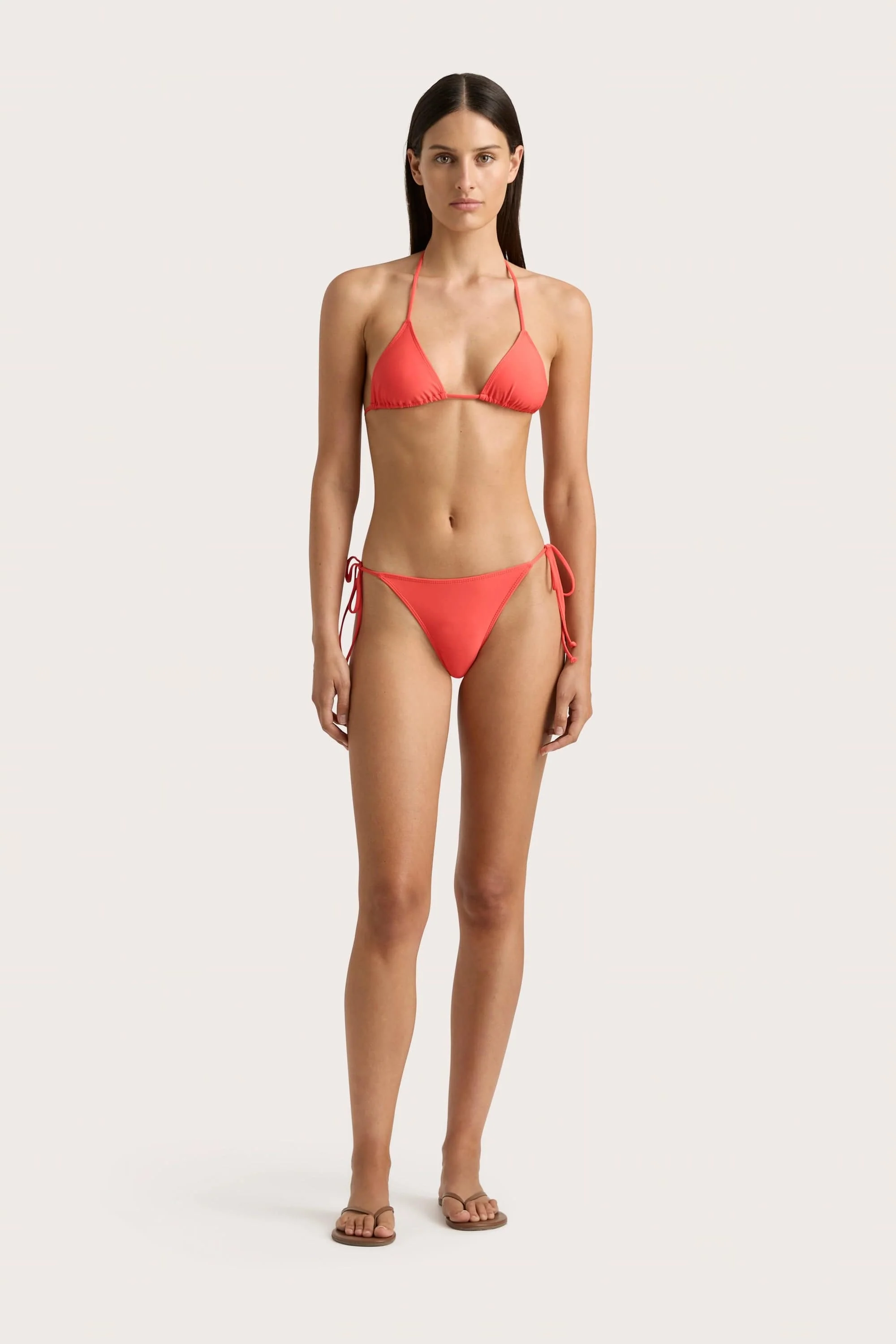 Sete Bikini Top Vermillion - Final Sale