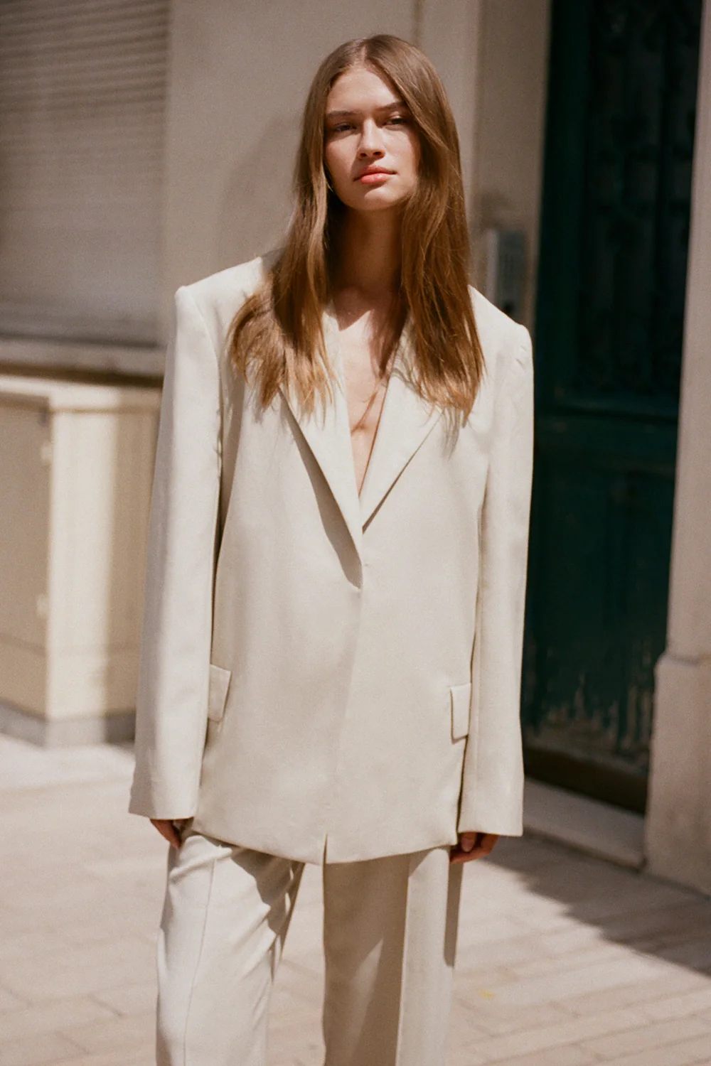 Lena Blazer Beige - Final Sale