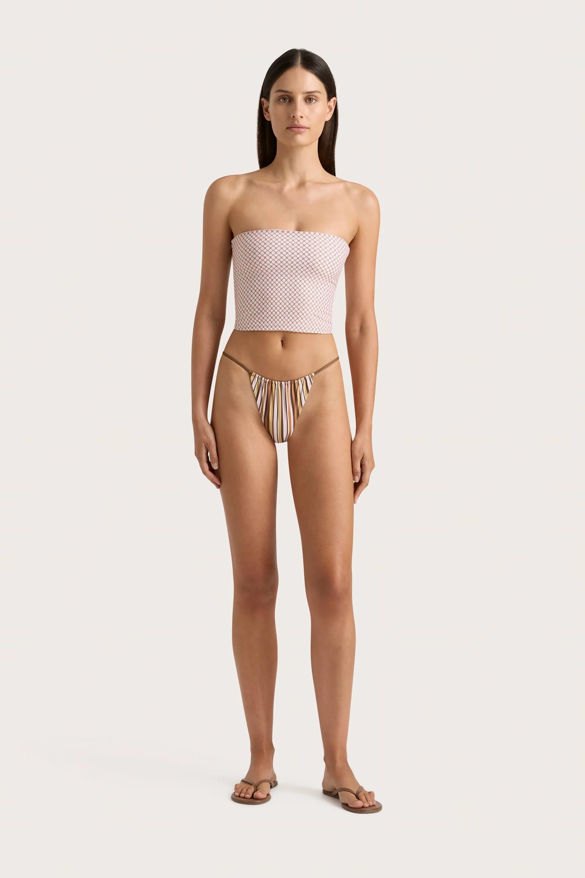 Jean Swim Top Oliander Blush - Final Sale