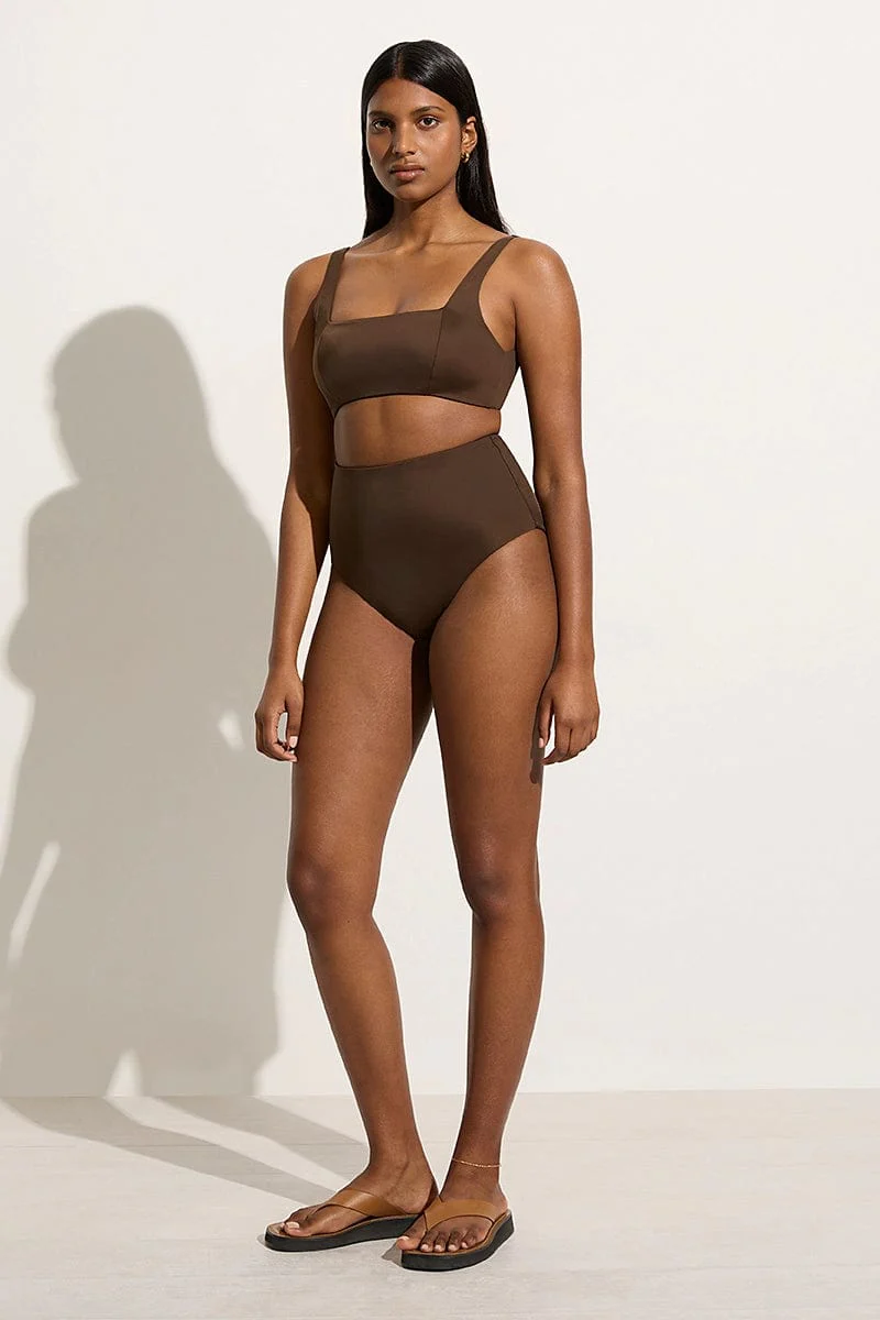Afonso Bikini Bottom Coffee - Final Sale