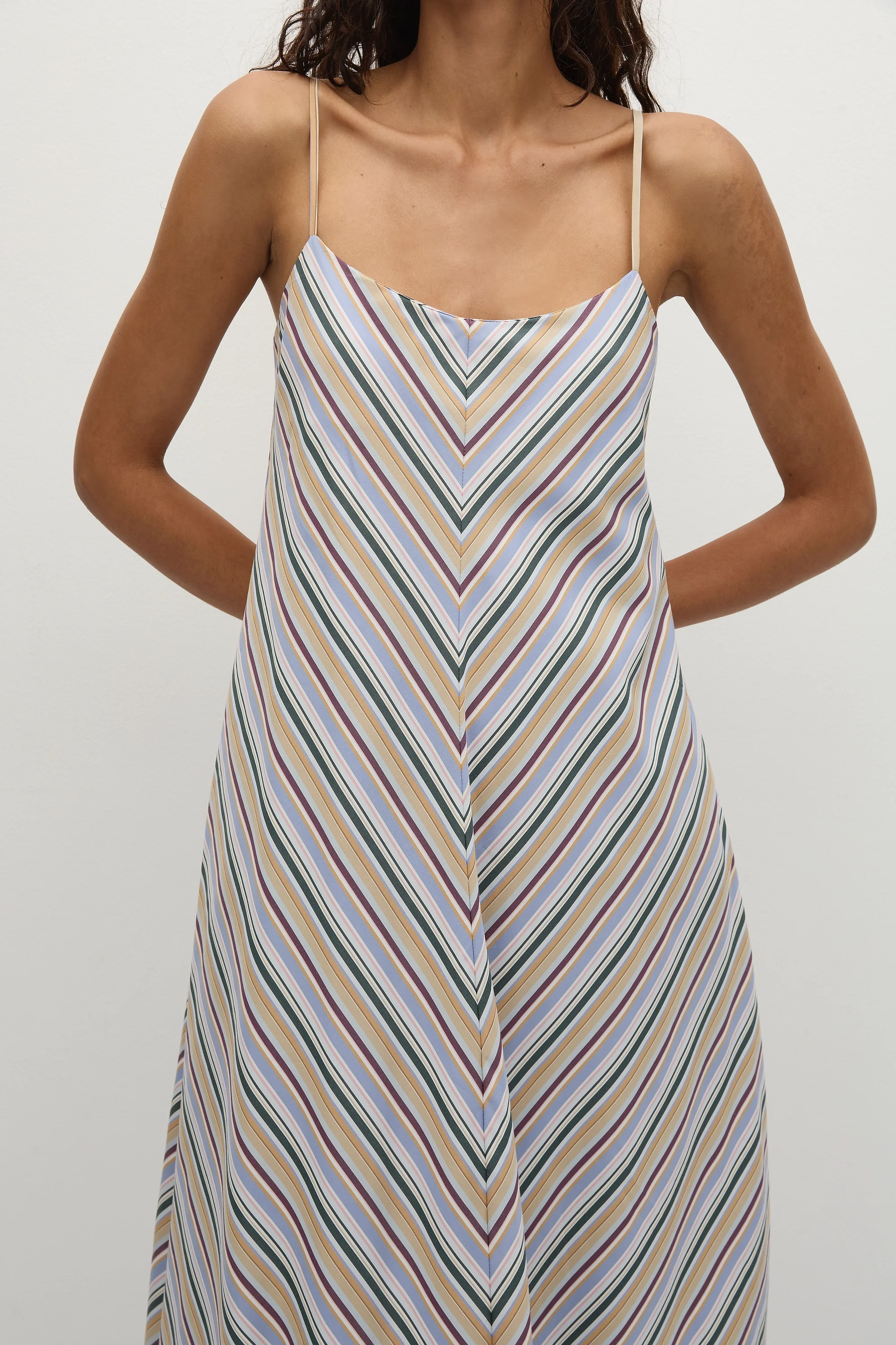 Aniela Maxi Dress Sifnos Stripe