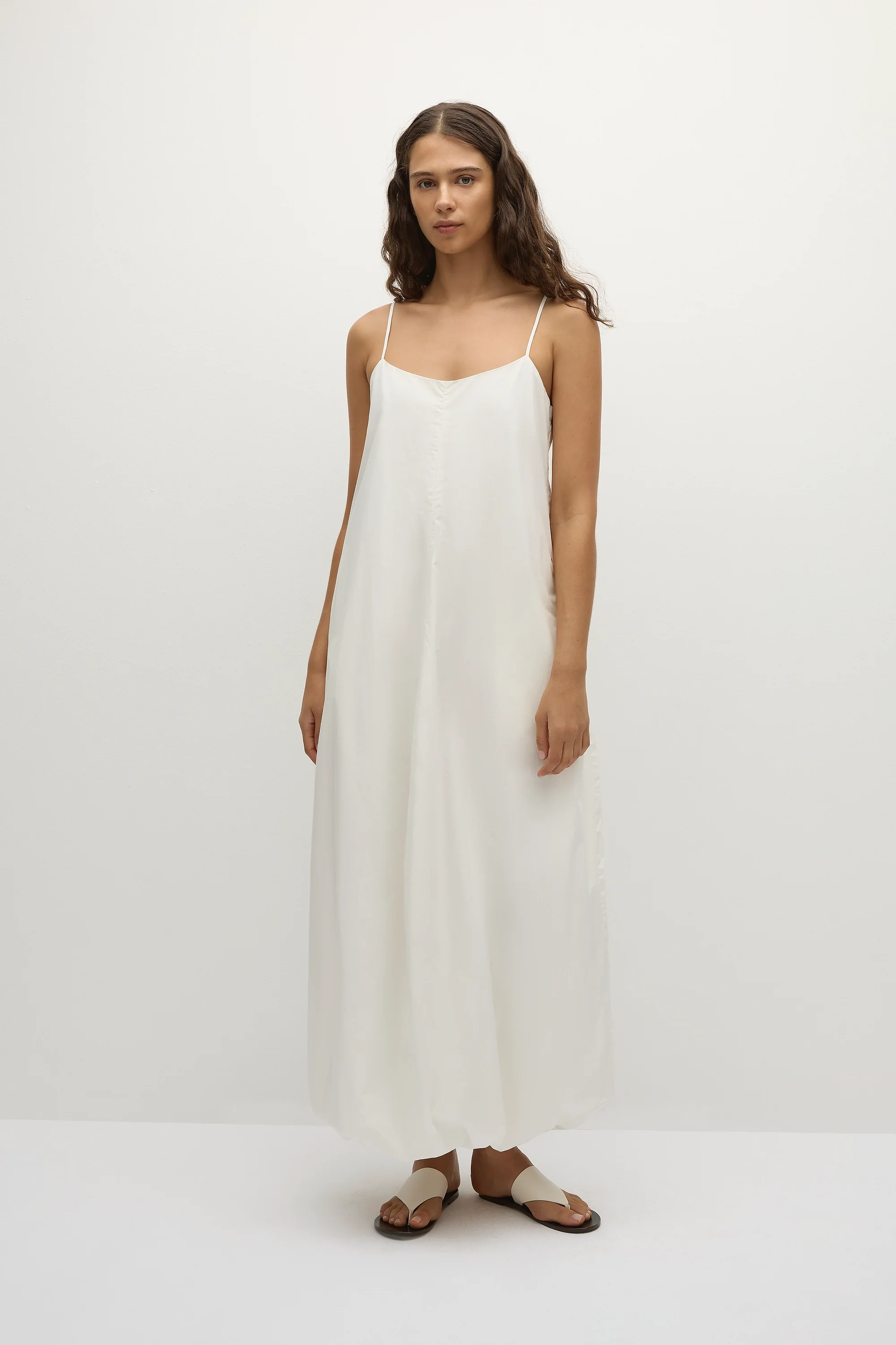 Aniela Maxi Dress White