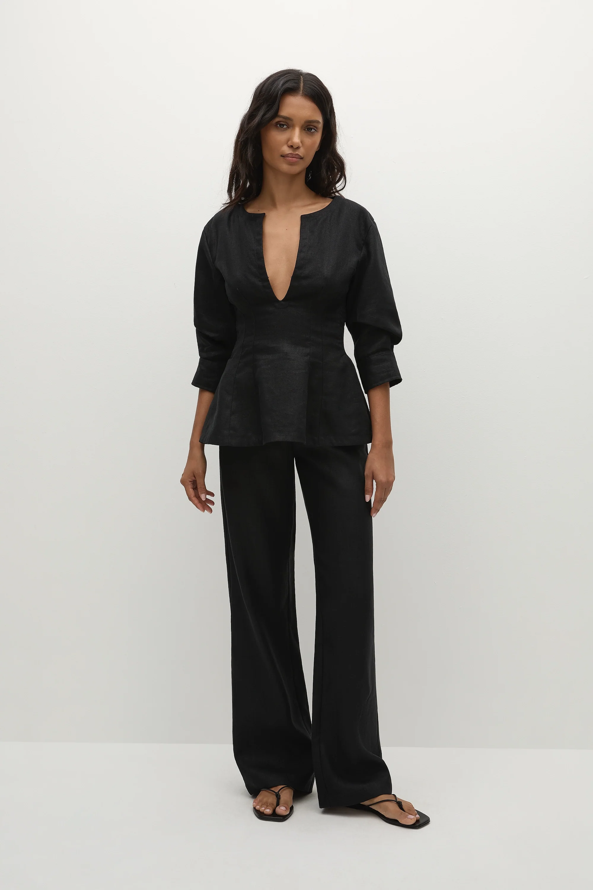 Asha Top Black