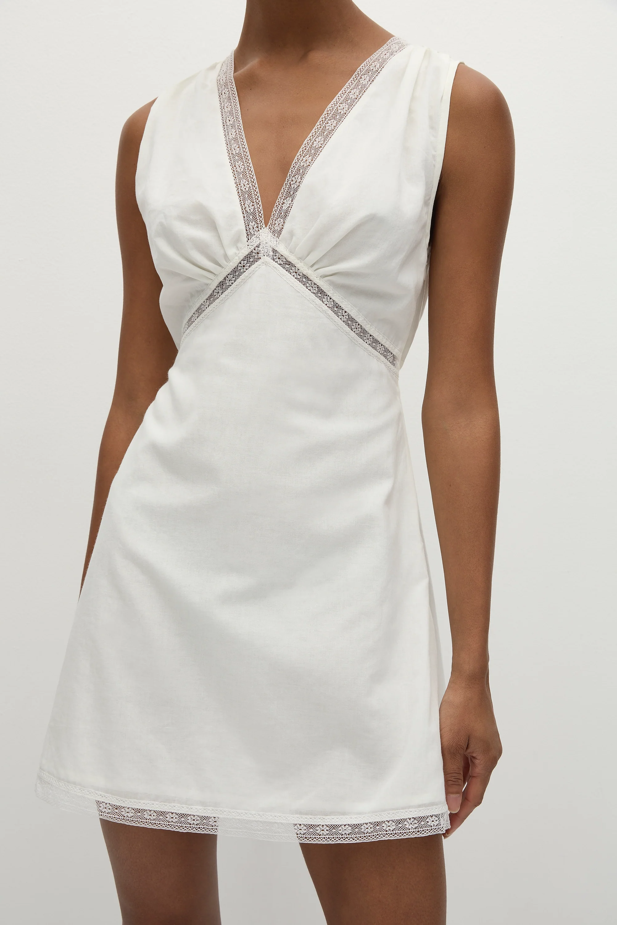 Denise Mini Dress White