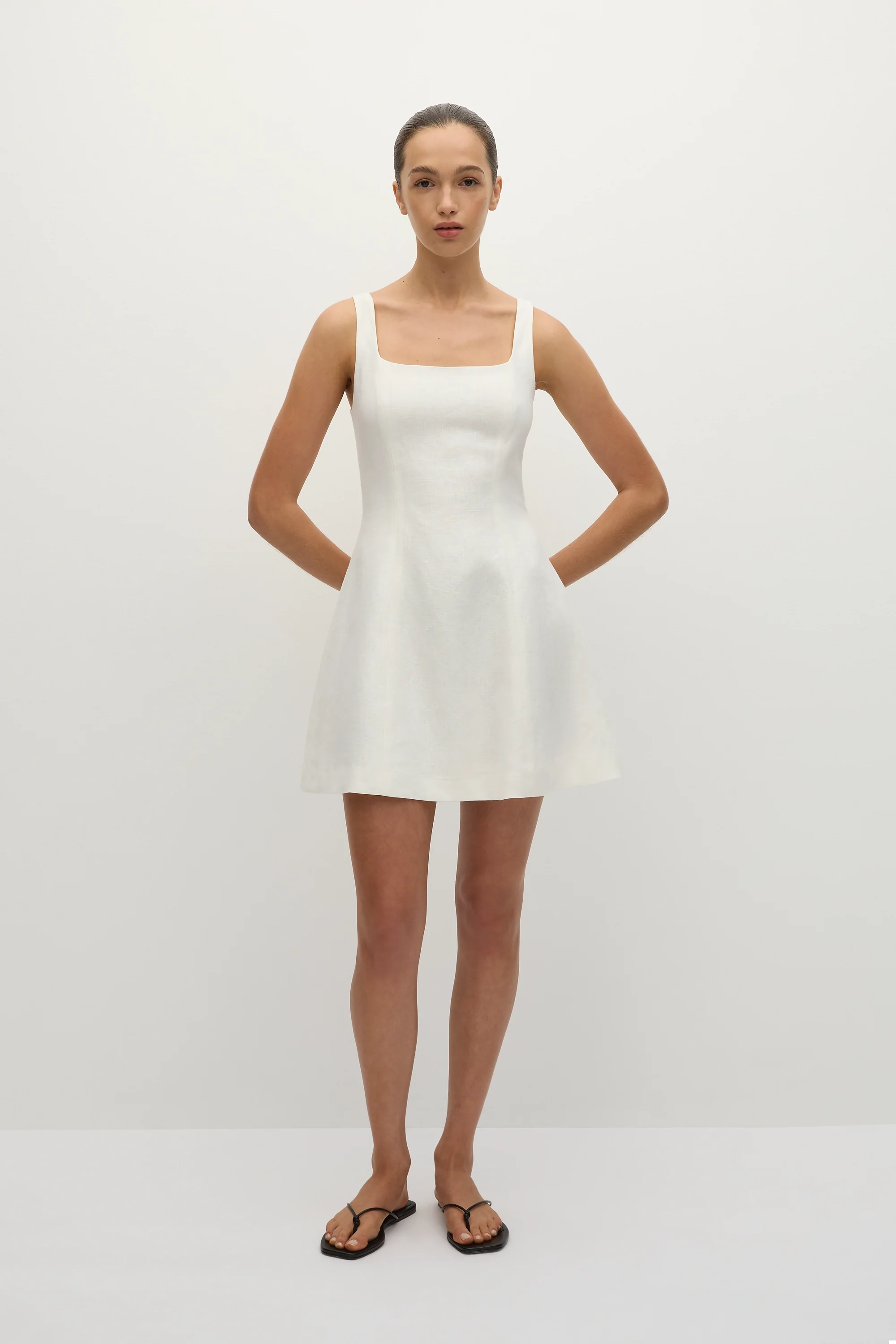 Felice Mini Dress White