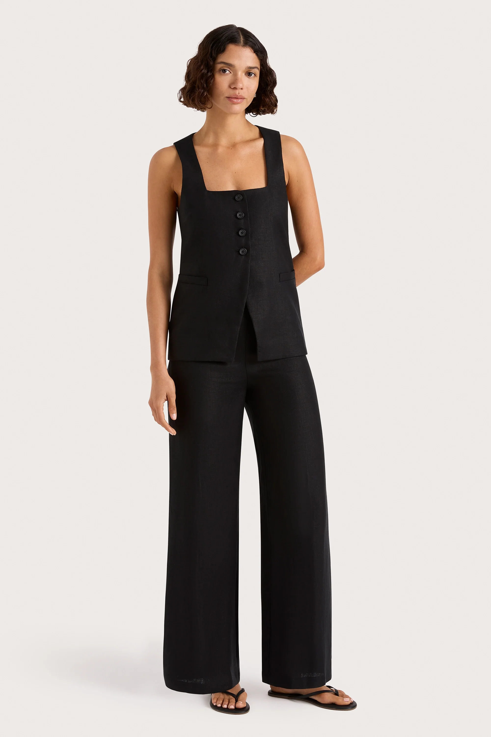 Jackie Vest Black