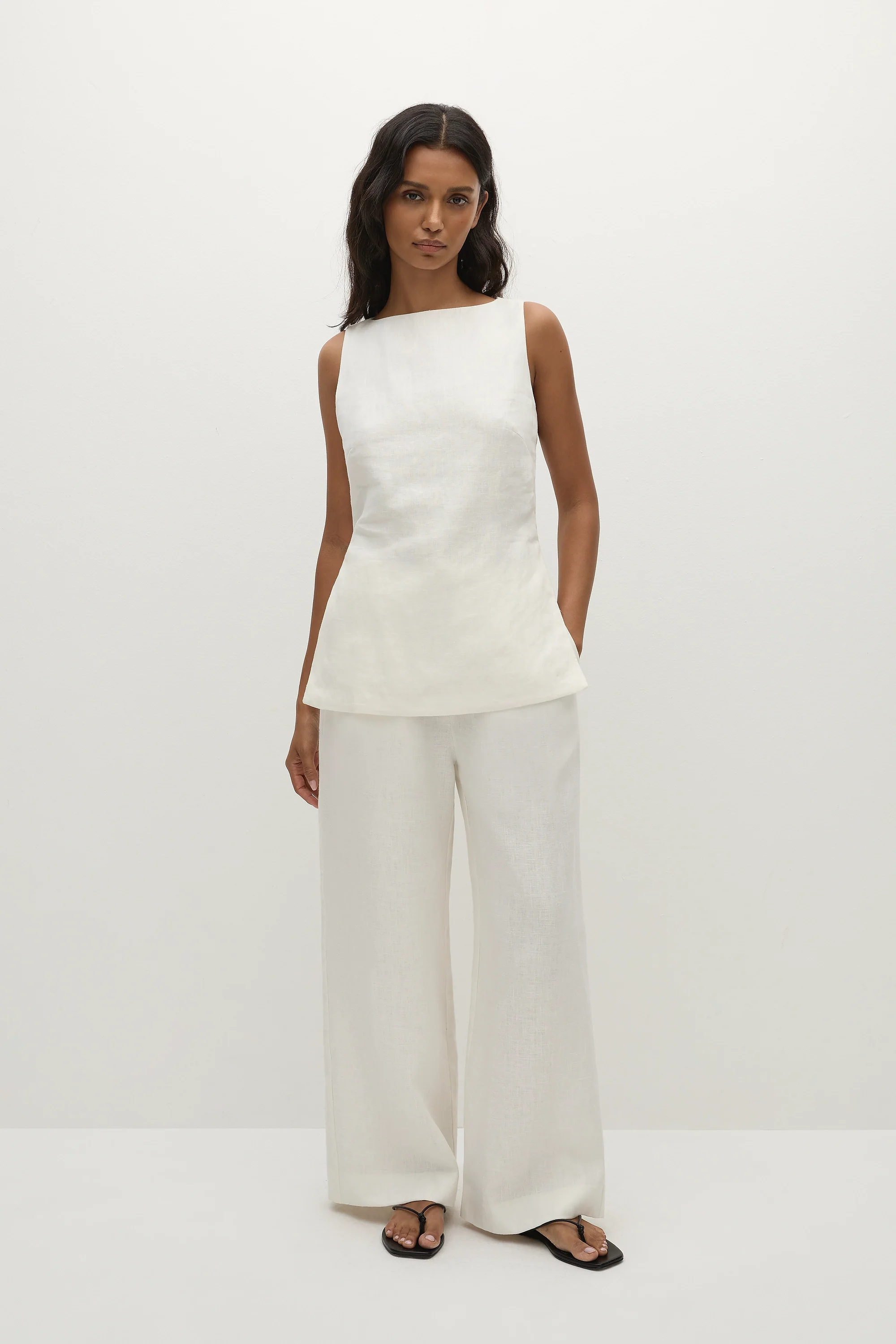 Joan Top White