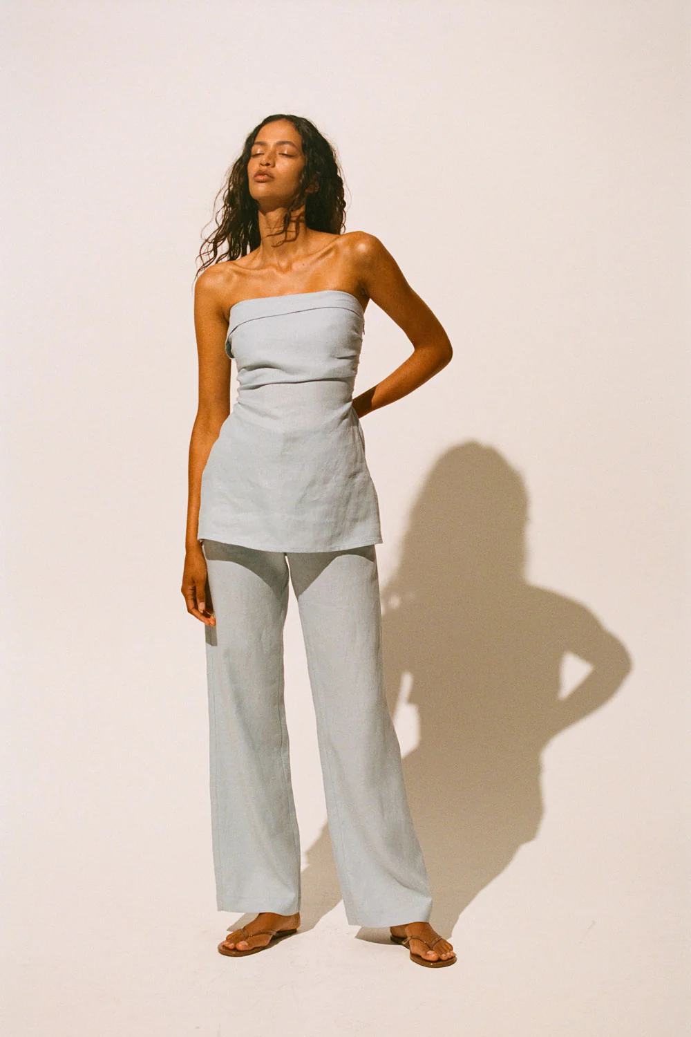 Lulea Pant Sky Blue
