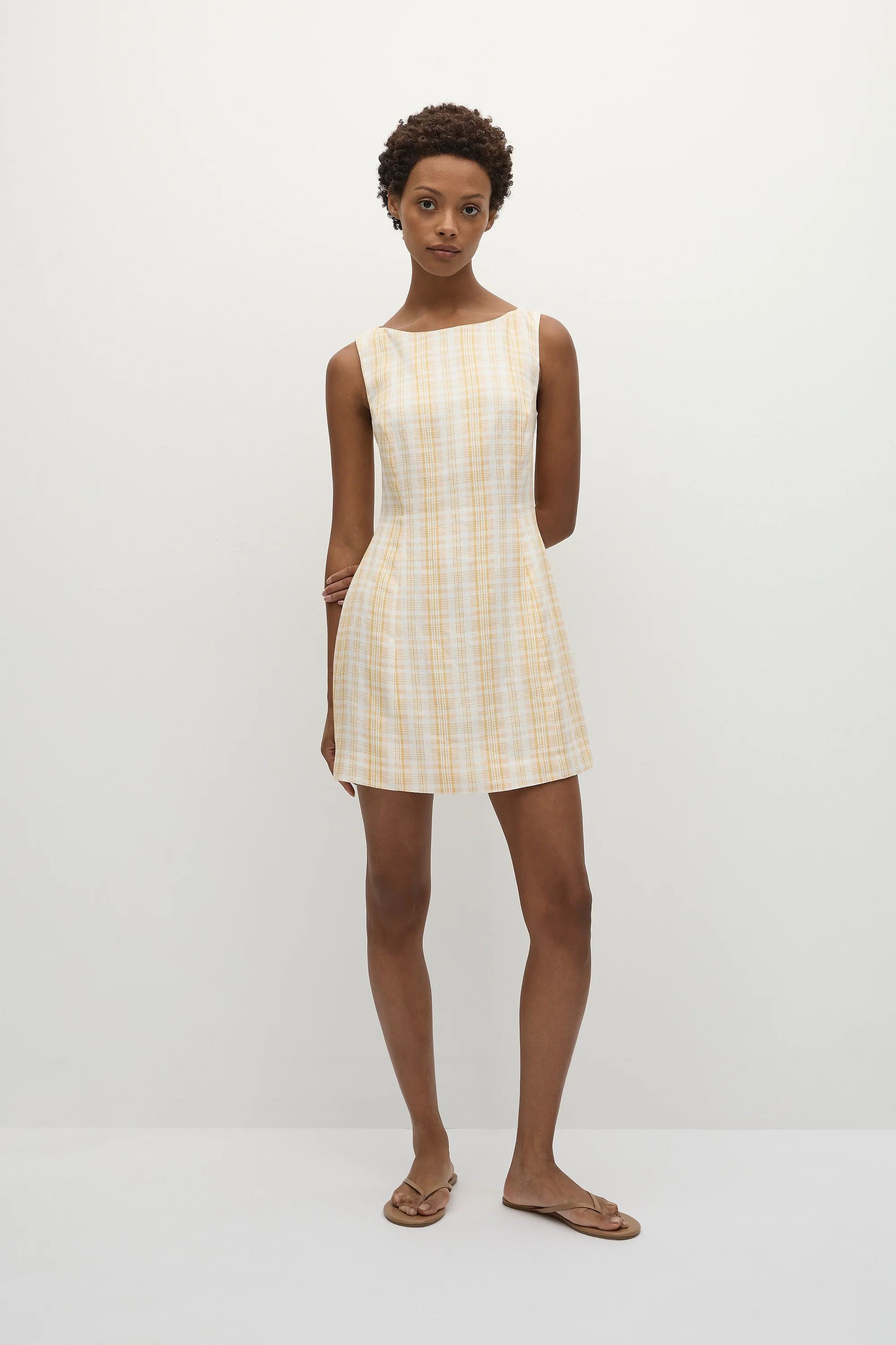 Lydie Mini Dress Piato Check