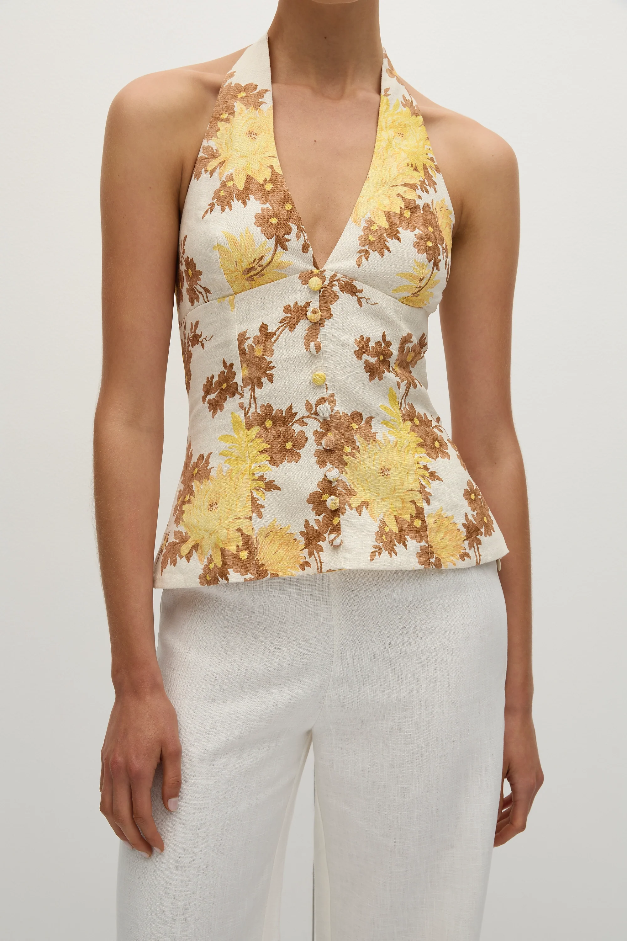 Marie Top Midsummer Floral
