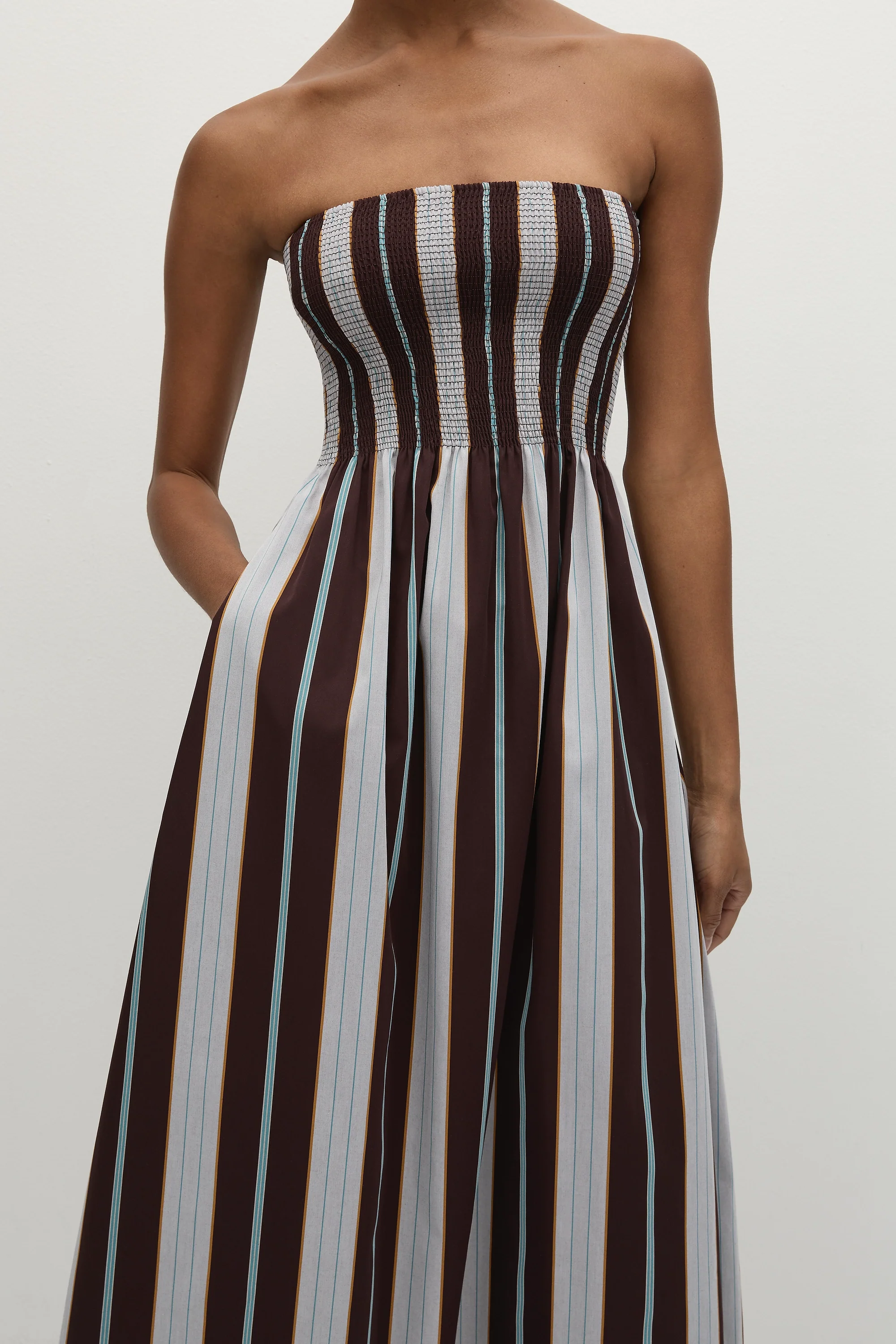 Sanya Maxi Dress Athens Stripe