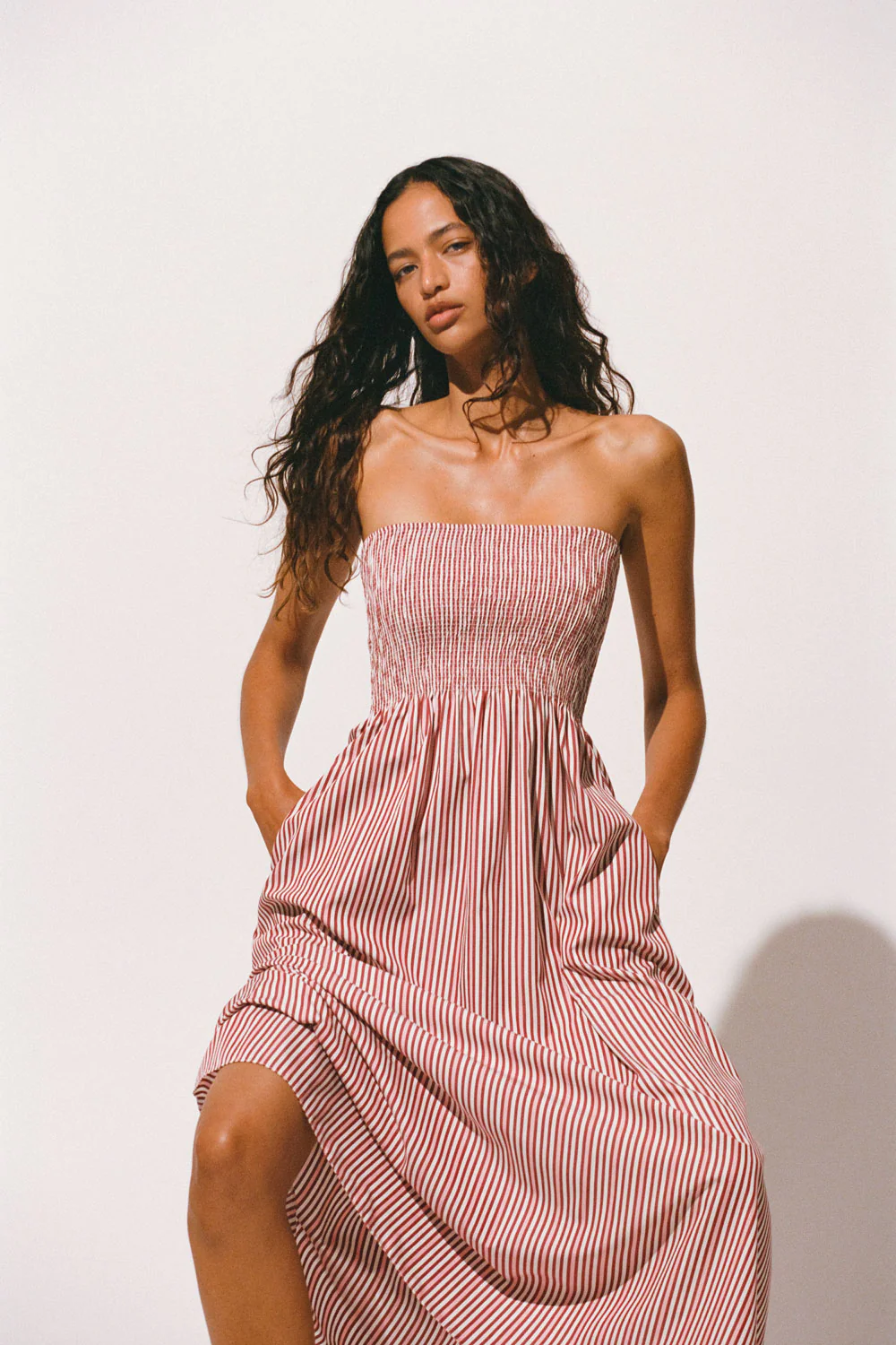 Sanya Maxi Dress Clare Stripe