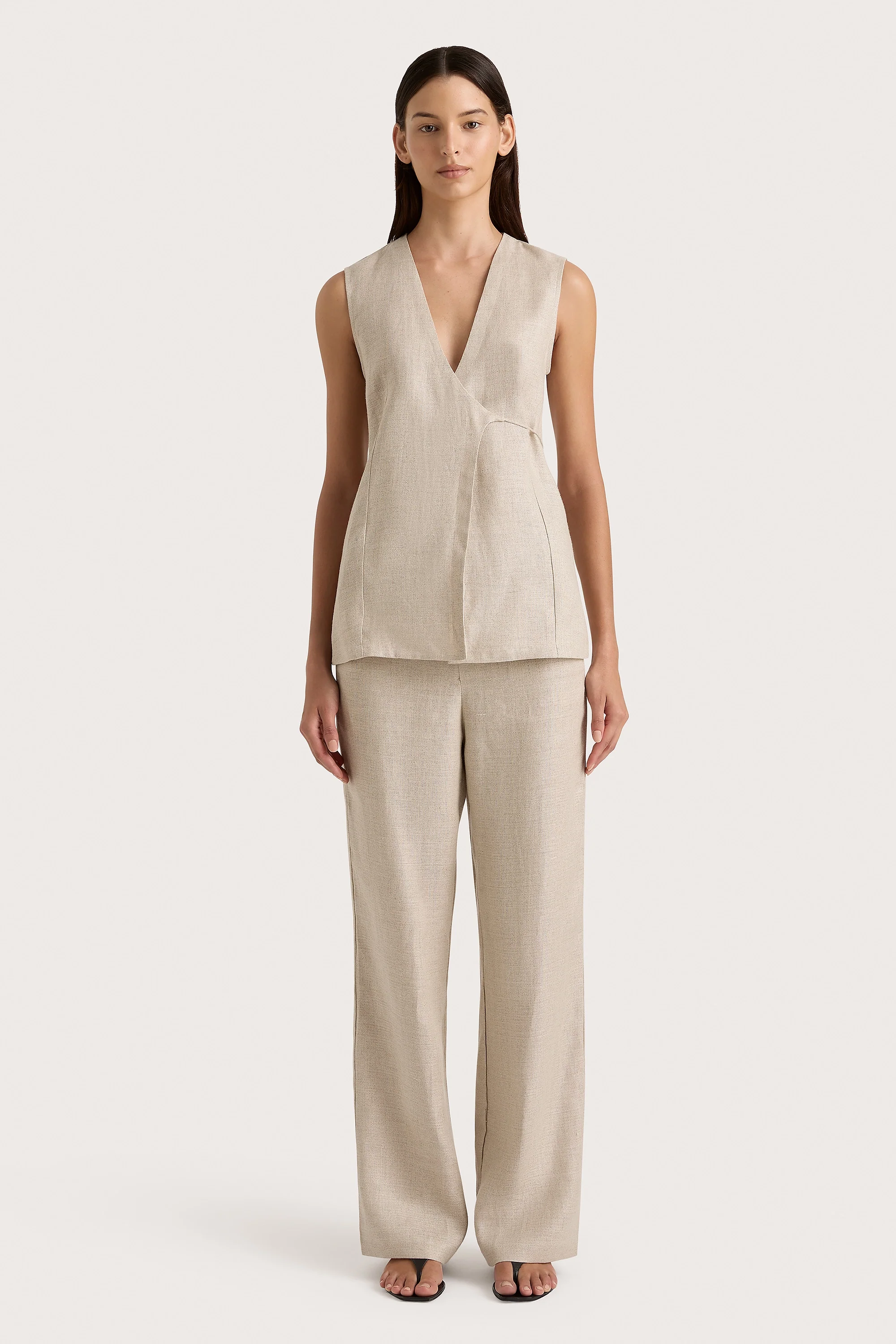 Sanne Pant Oatmeal - Final Sale