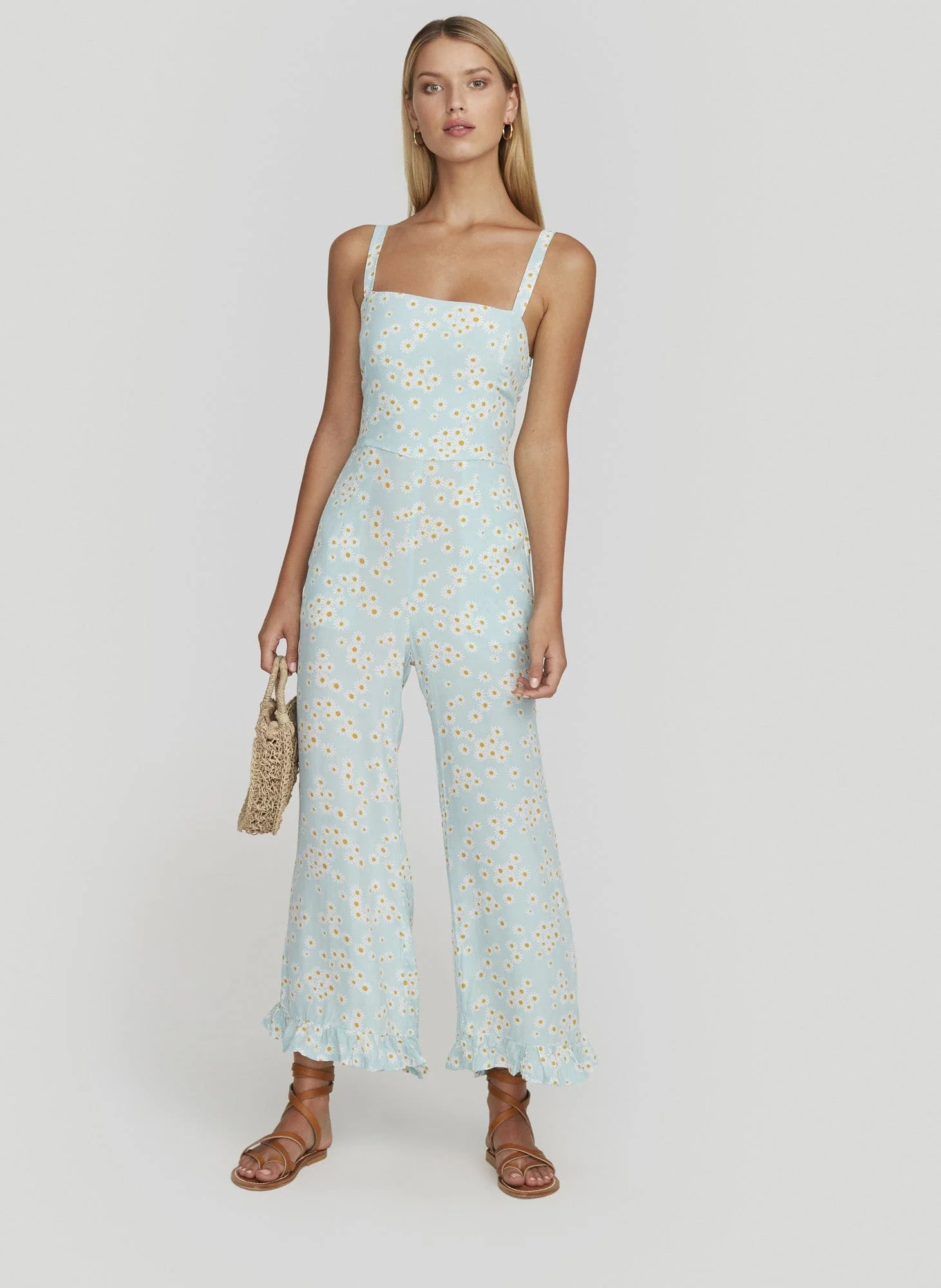 Zhoe Floral Print Frankie Jumpsuit  - Final Sale