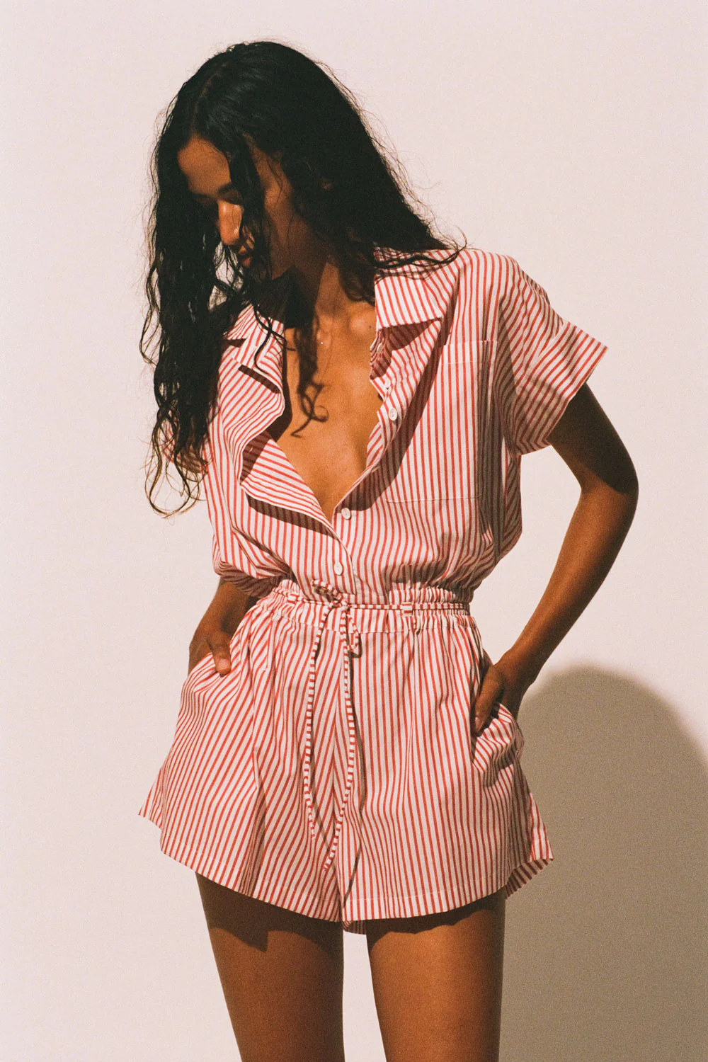 Zion Playsuit Riviera Stripe