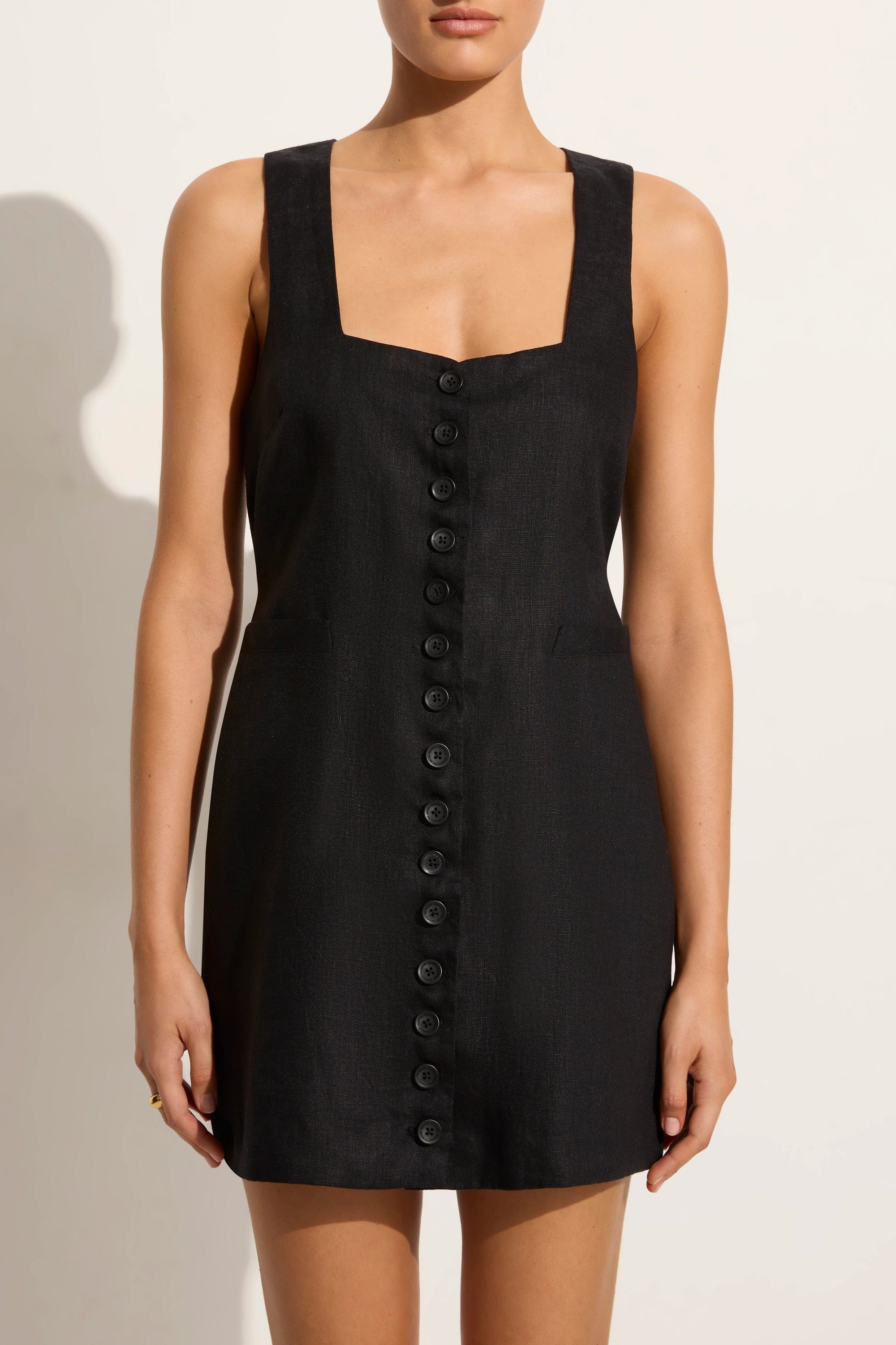 Marinia Mini Dress Black - Final Sale