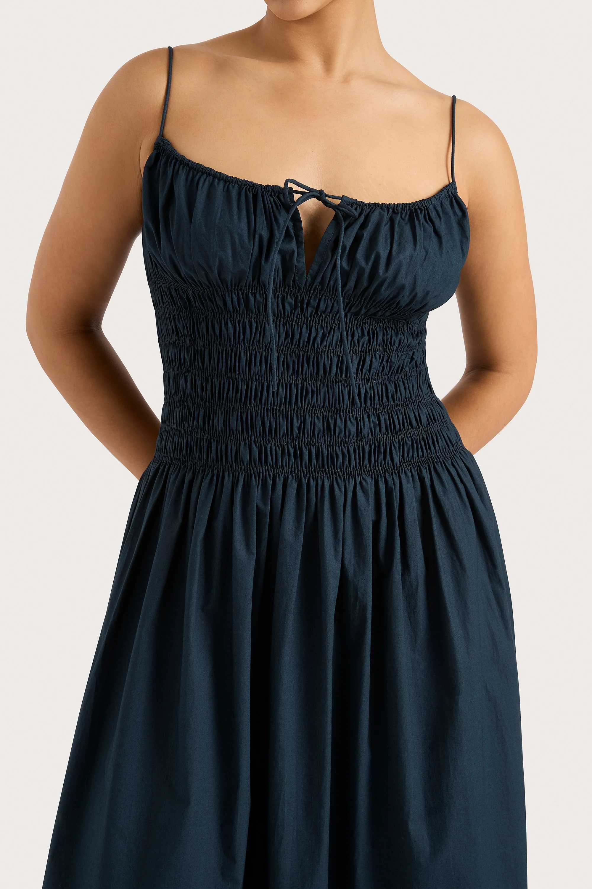 Claude Maxi Dress Navy - Final Sale
