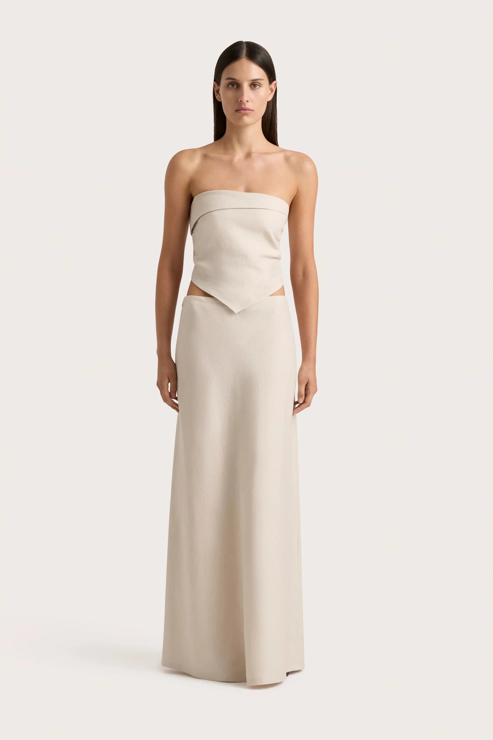Antibes Strapless Top Sand - Final Sale