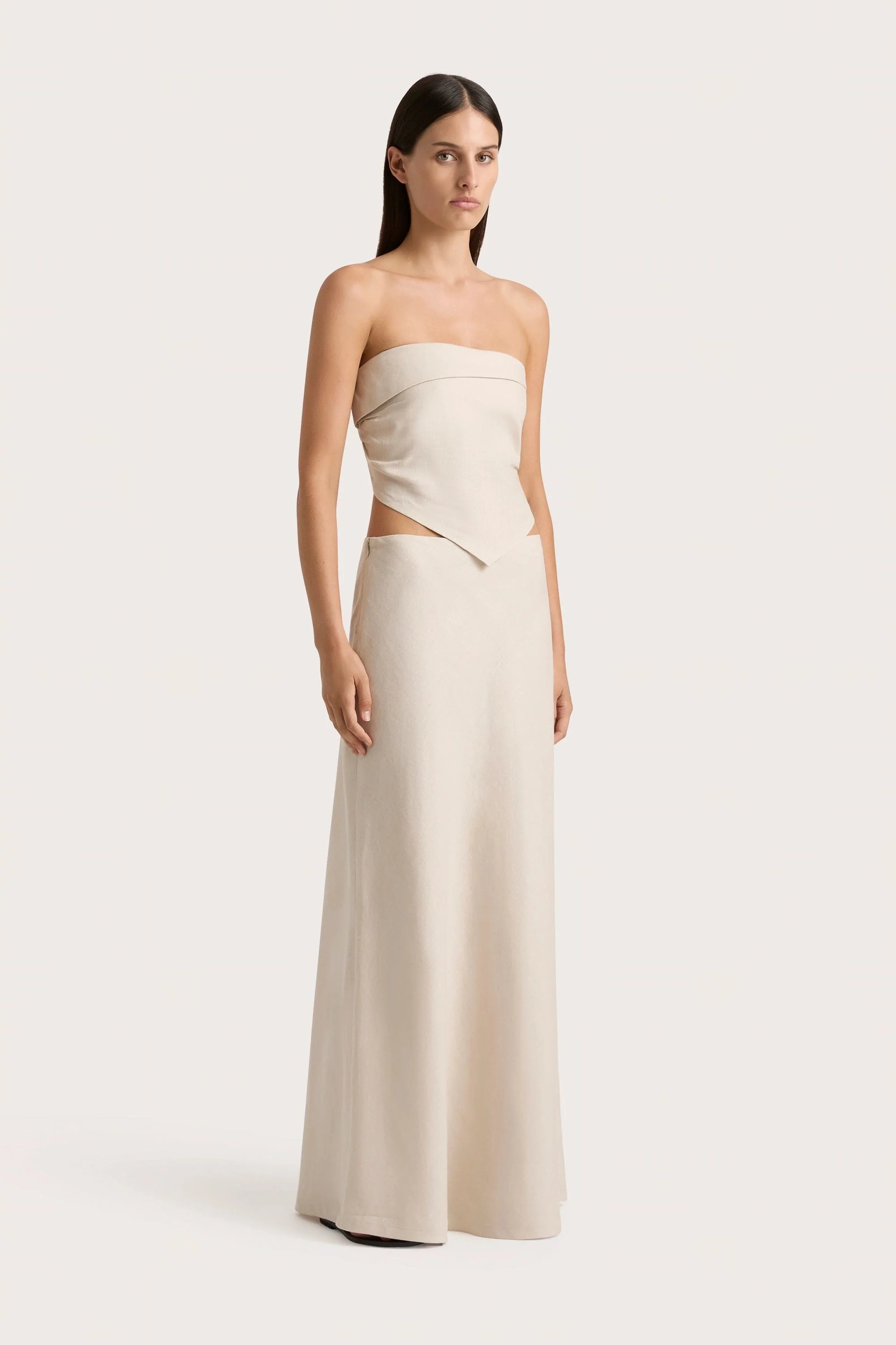 Antibes Strapless Top Sand - Final Sale