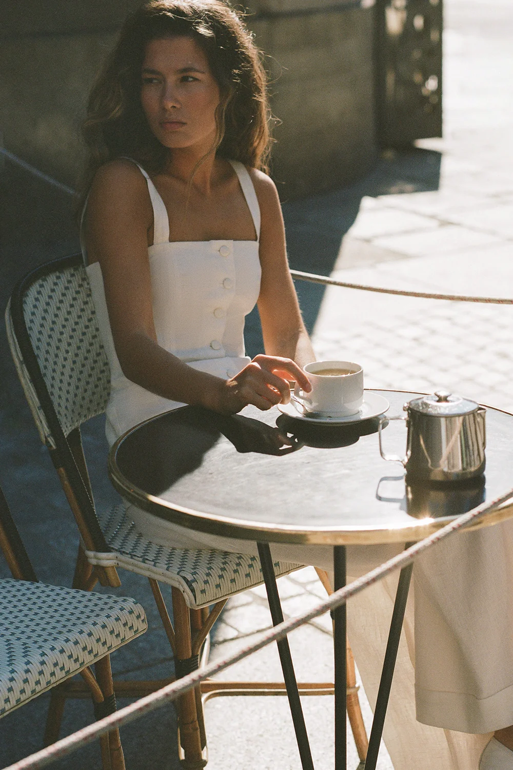 Corbiere Vest White - Final Sale